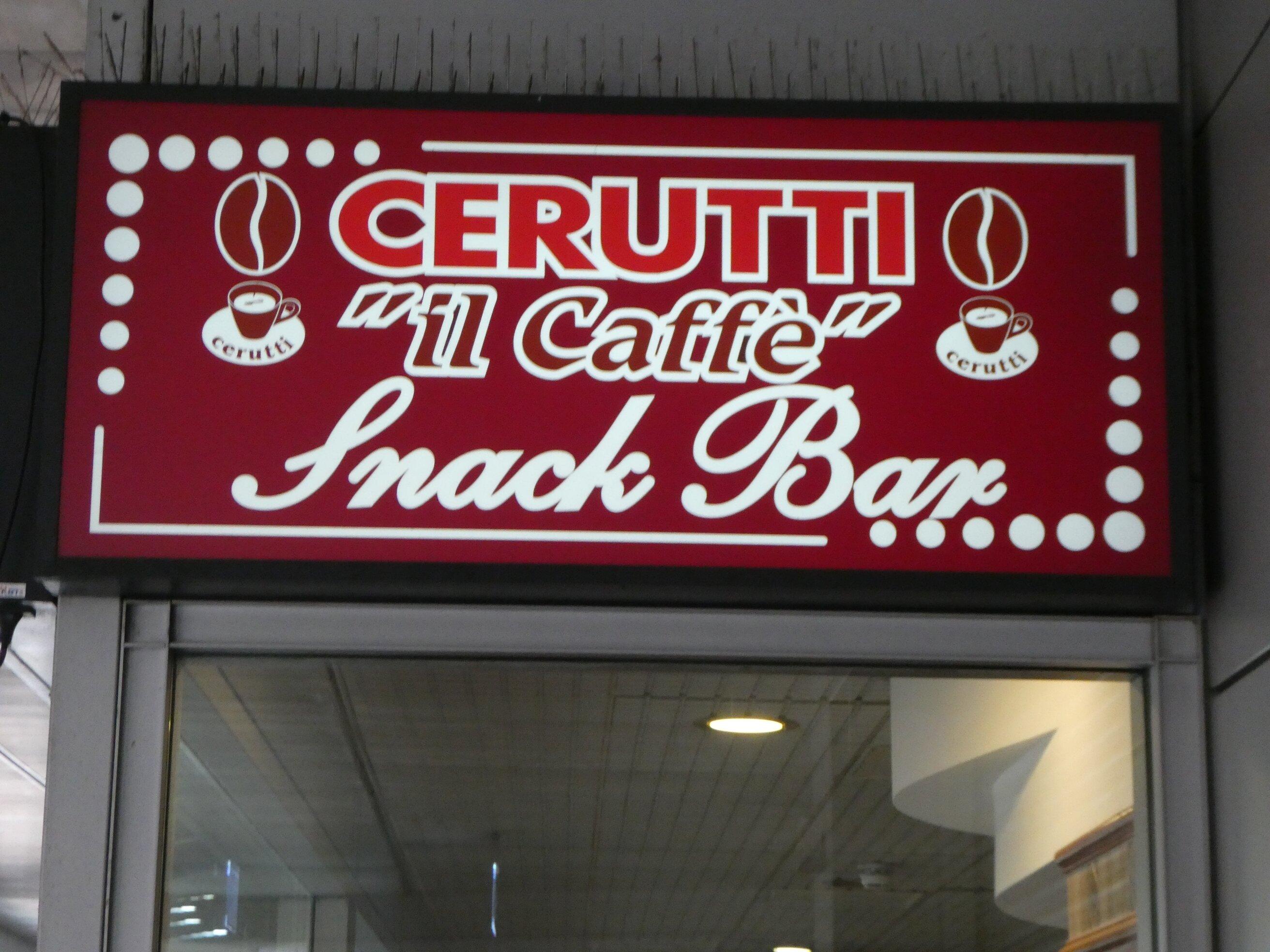 Snack Bar, Pasticceria Cerutti Il Caffè