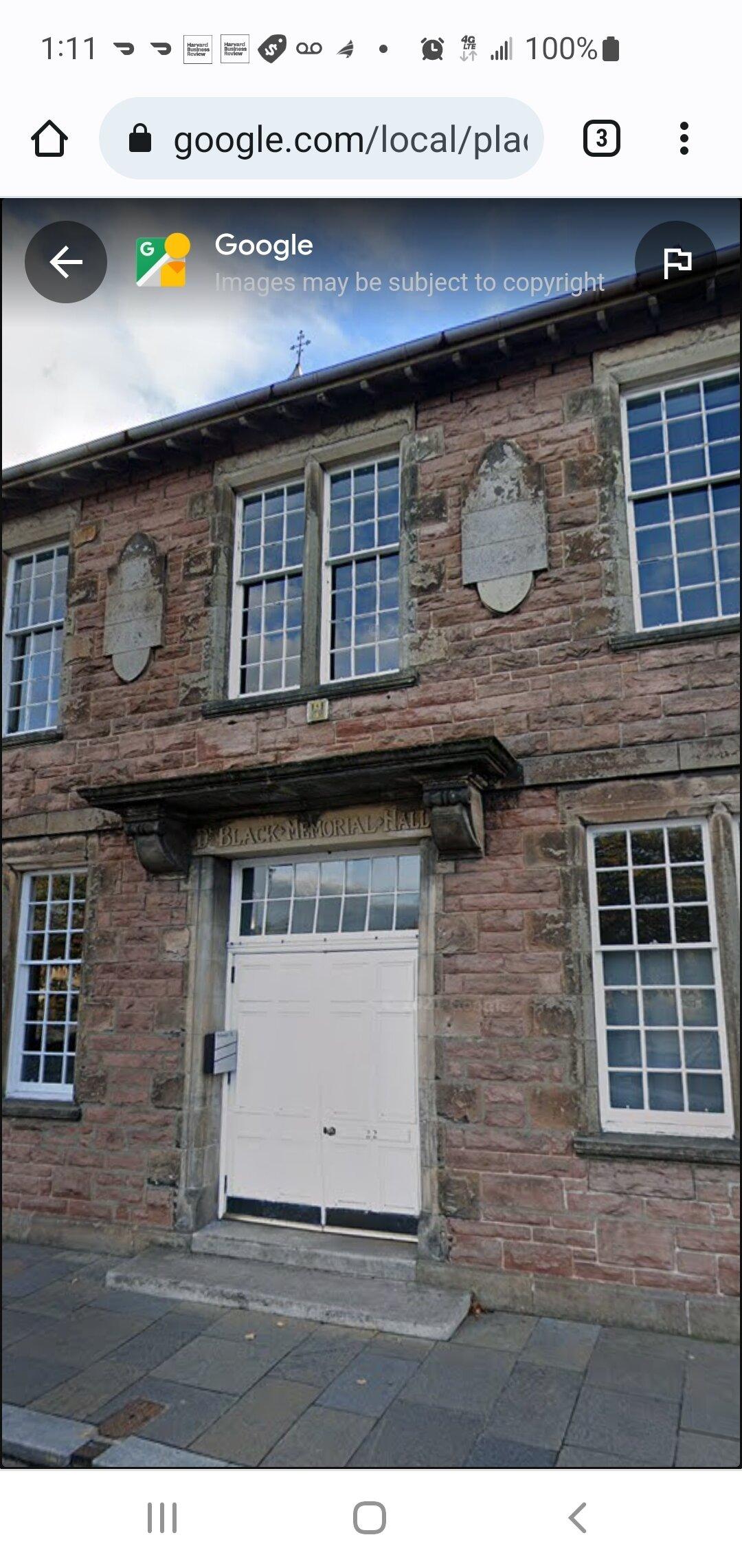 Dr Black's Memorial Hall