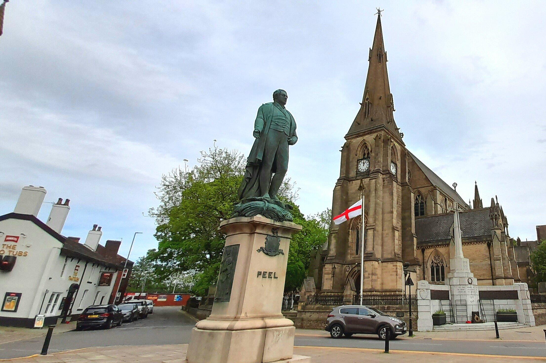 Statue of Sir Robert Peel
