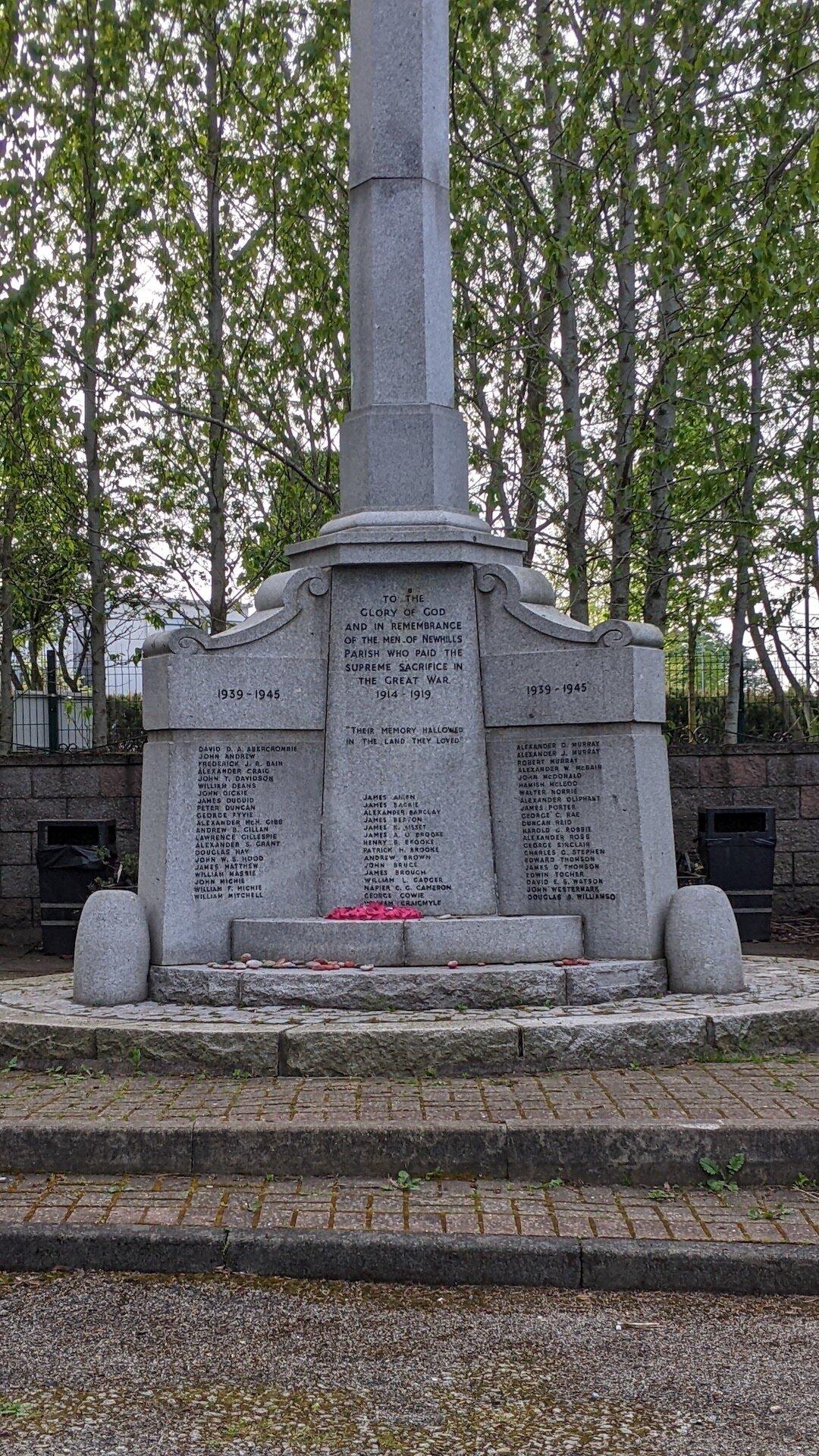 Bucksburn War Memorial And Garden