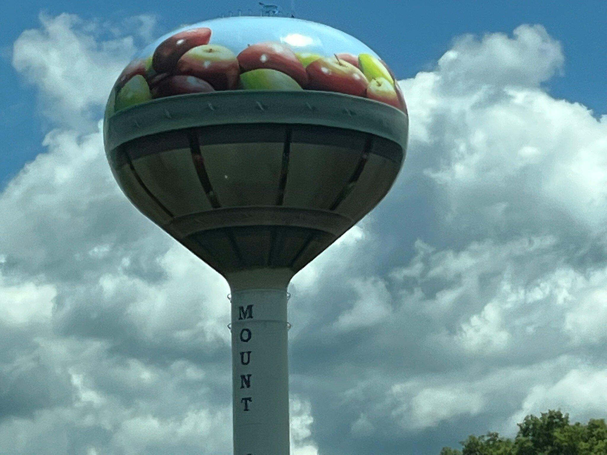 Apple Basket Water Tower