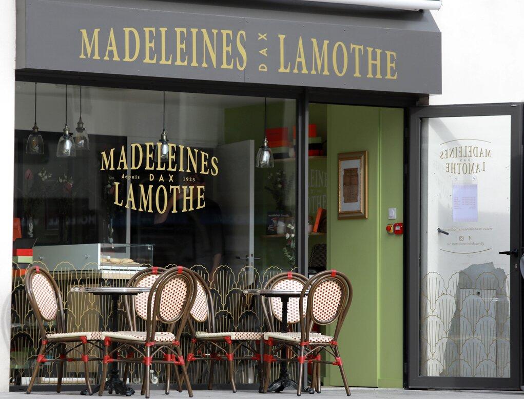 Madeleines de Dax de la maison Lamothe