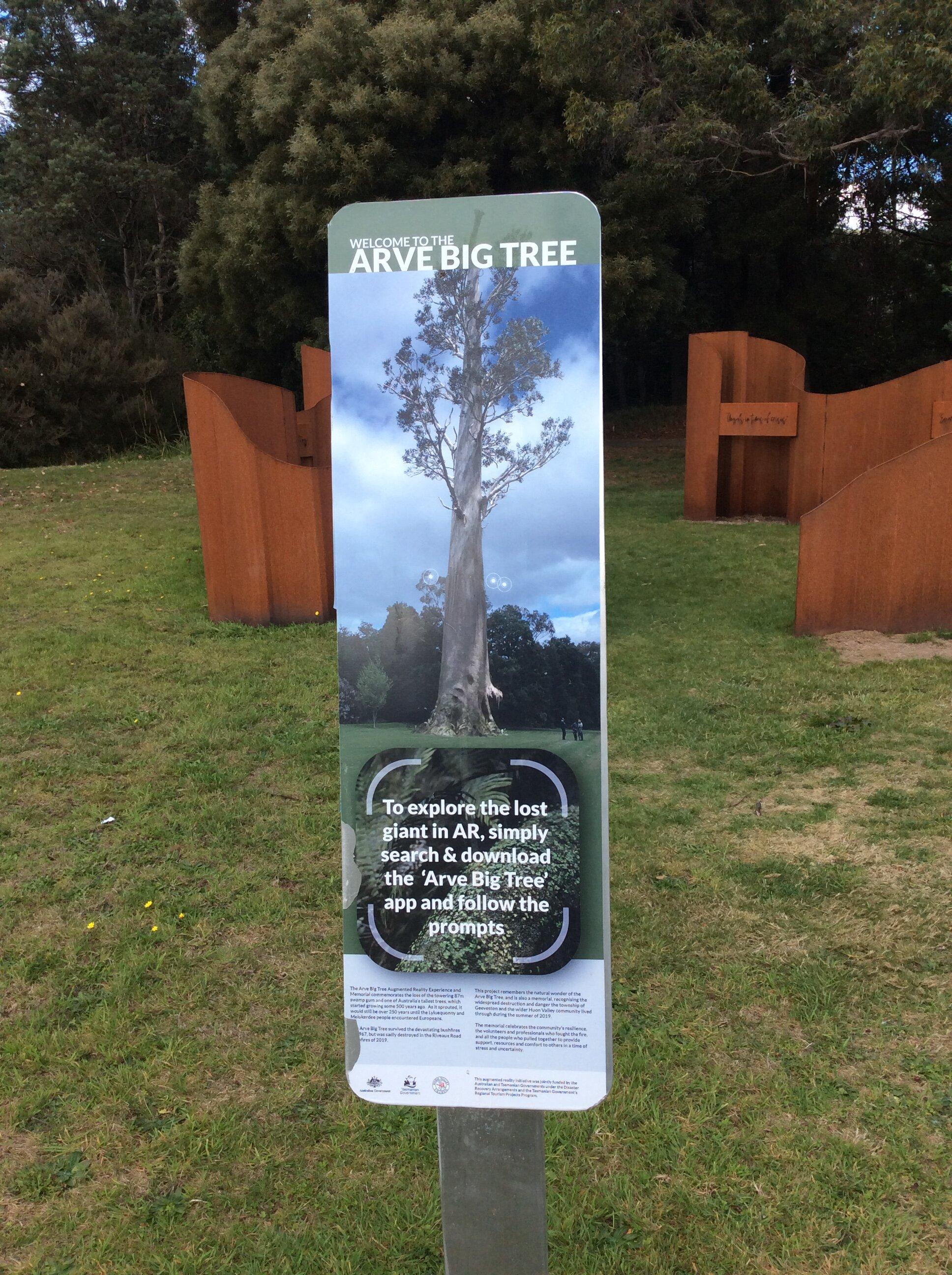 Arve Big Tree Sculpture