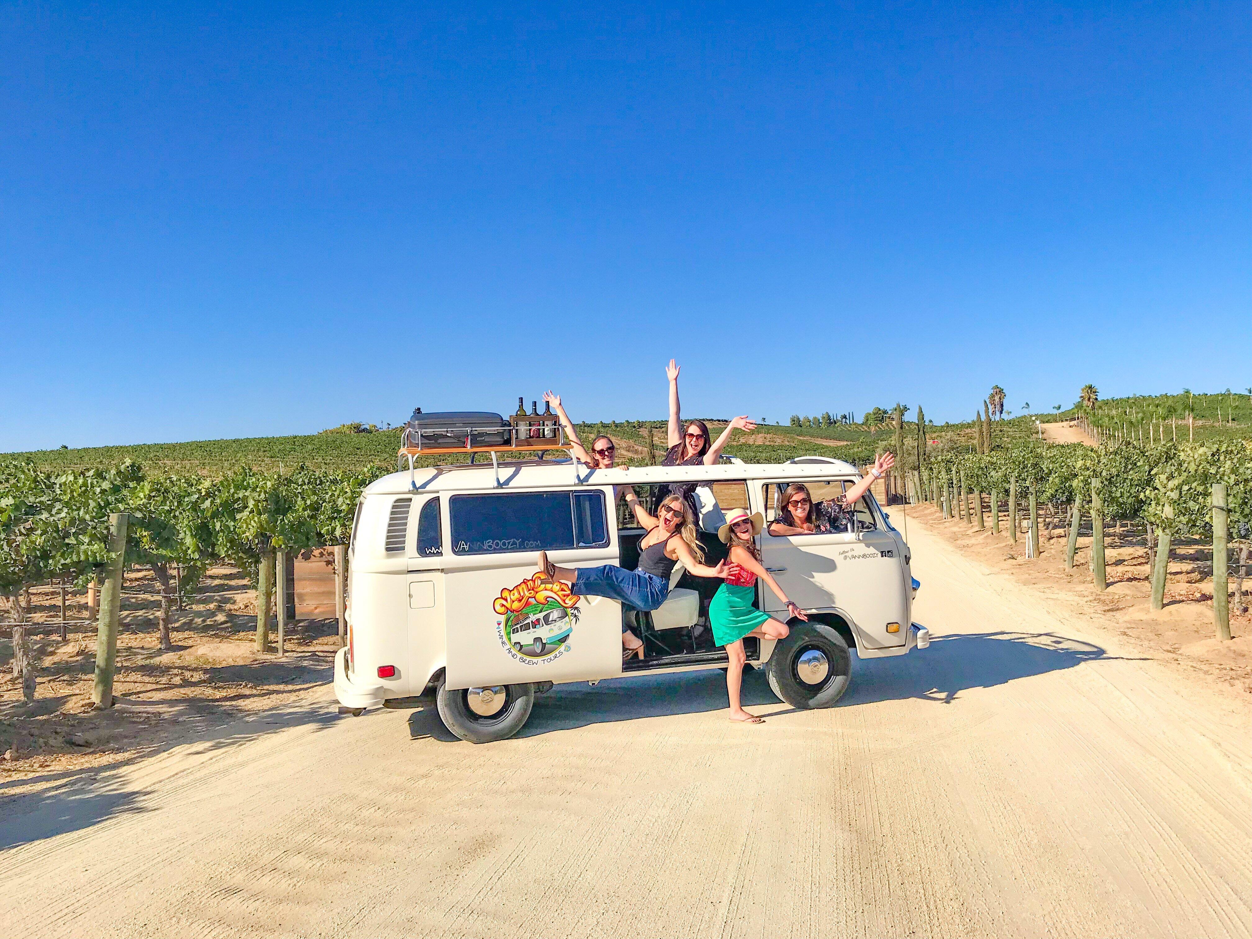 Van’N Boozy – Temecula Wine Tours and Brew Tours