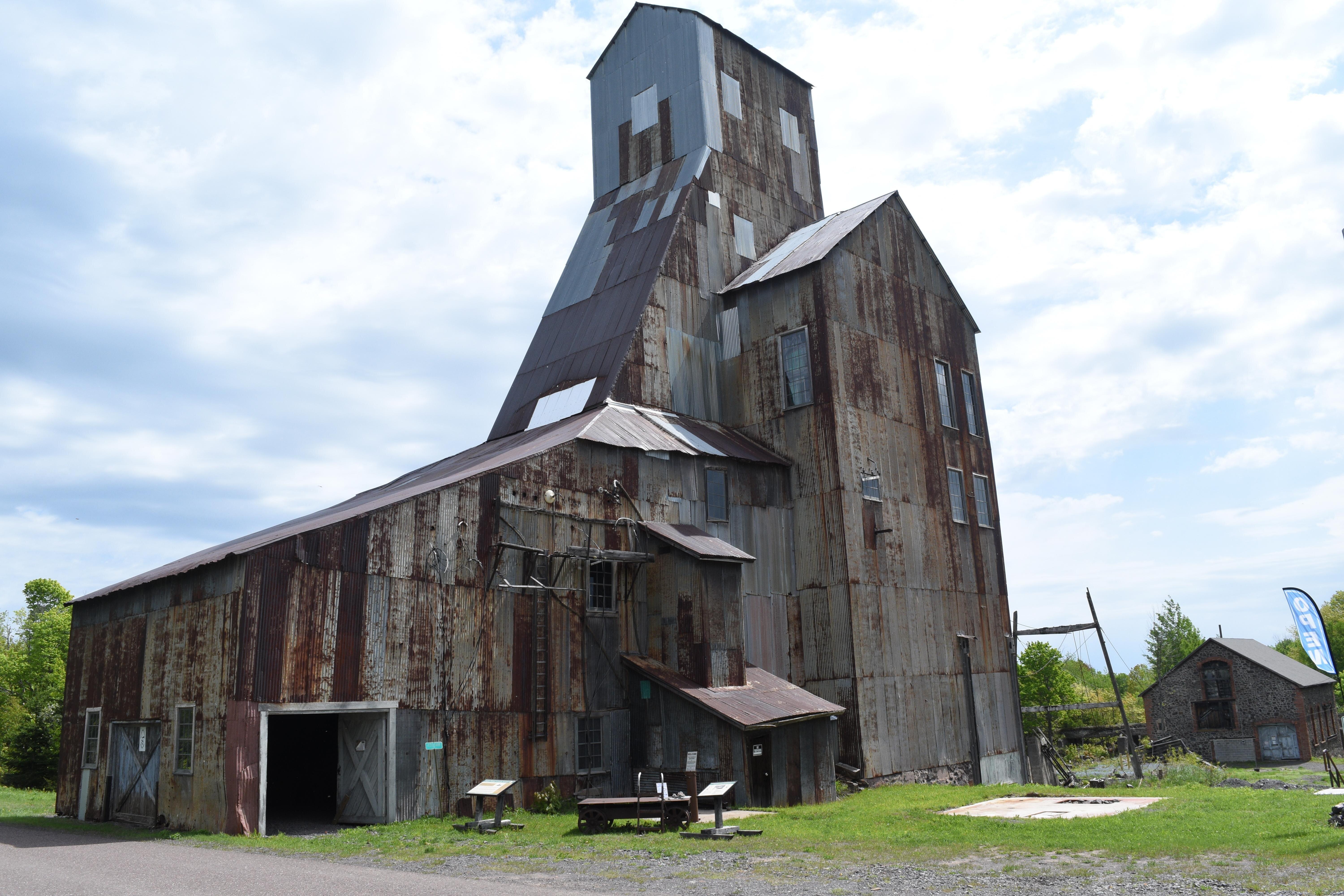Painesdale Mine And Shaft