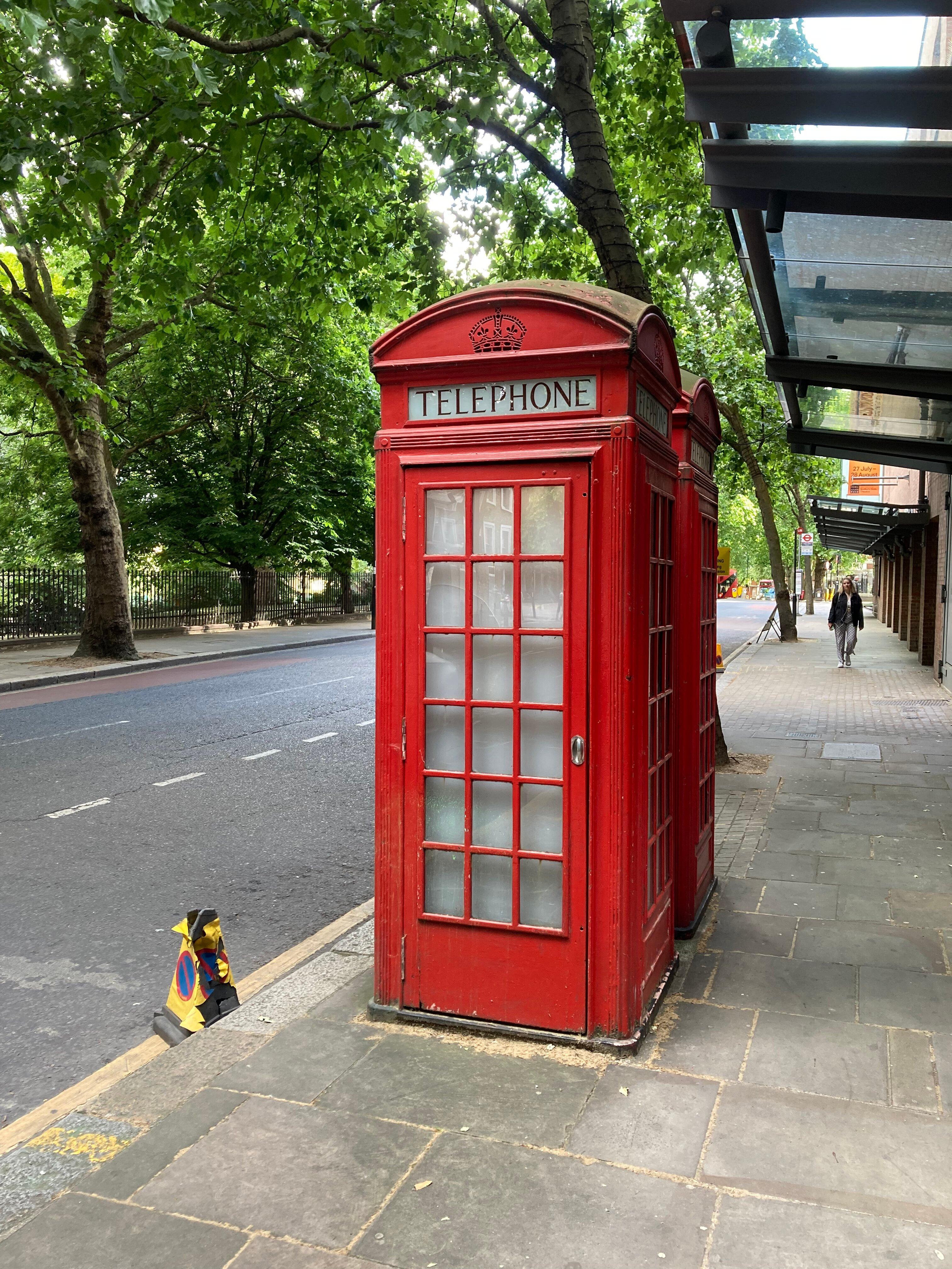 Phone Booth Book Exchange