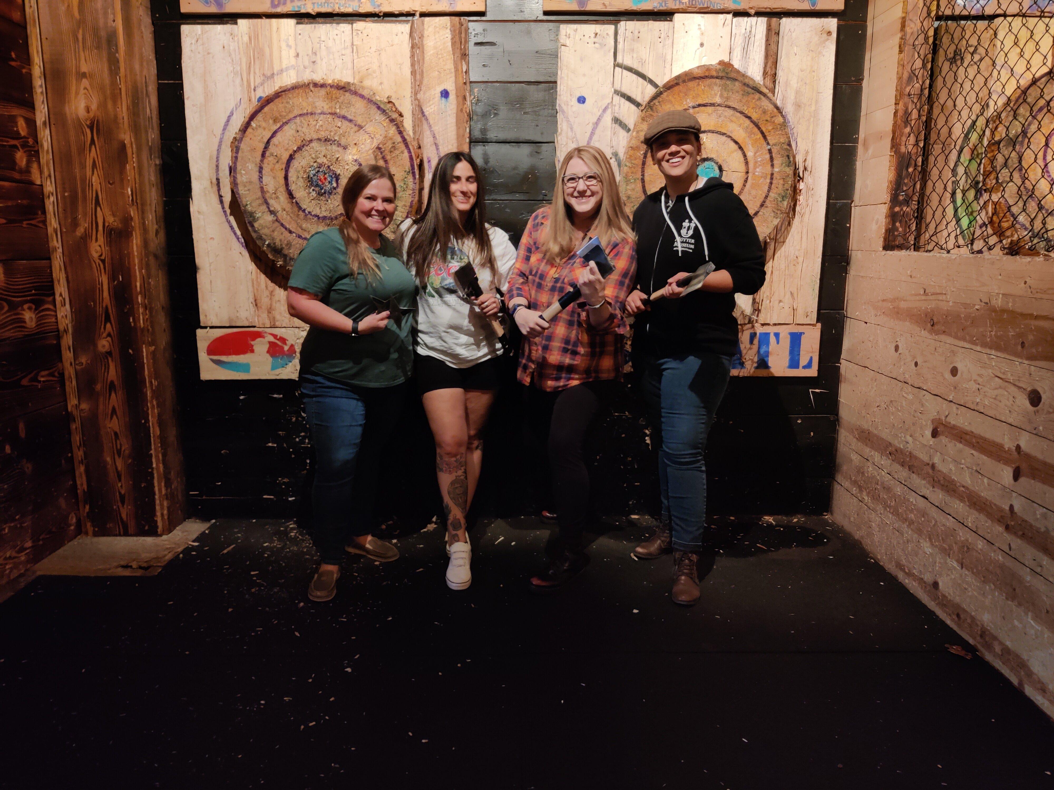 Jumping Jackalope Axe Throwing