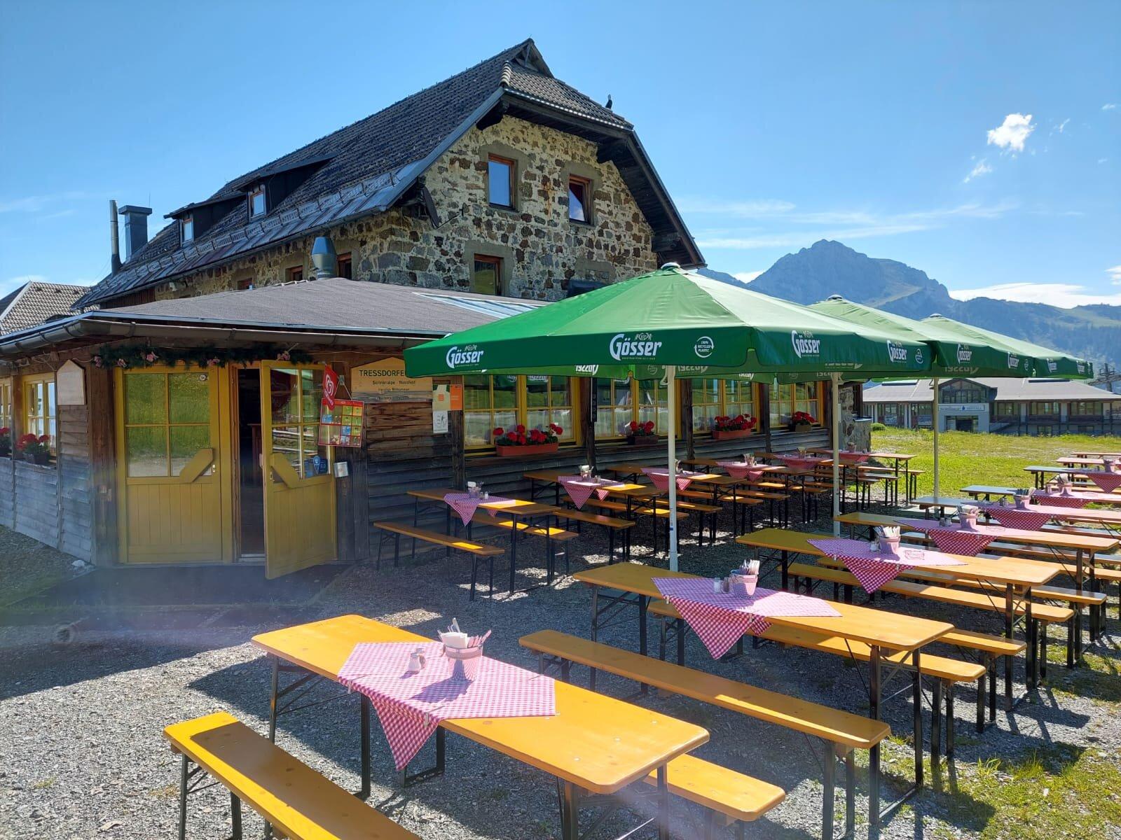 Tressdorfer Alm Hütte