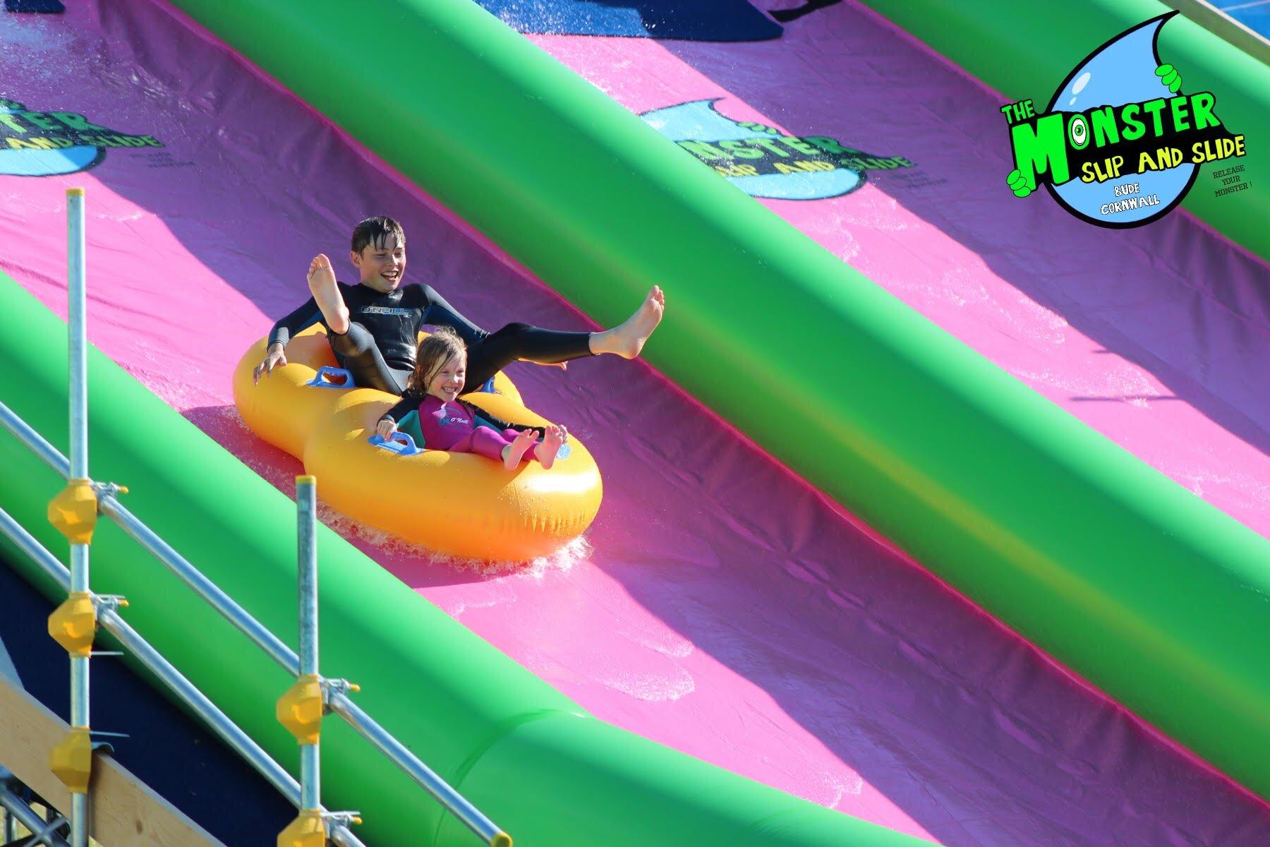 The Monster Slip And Slide Bude