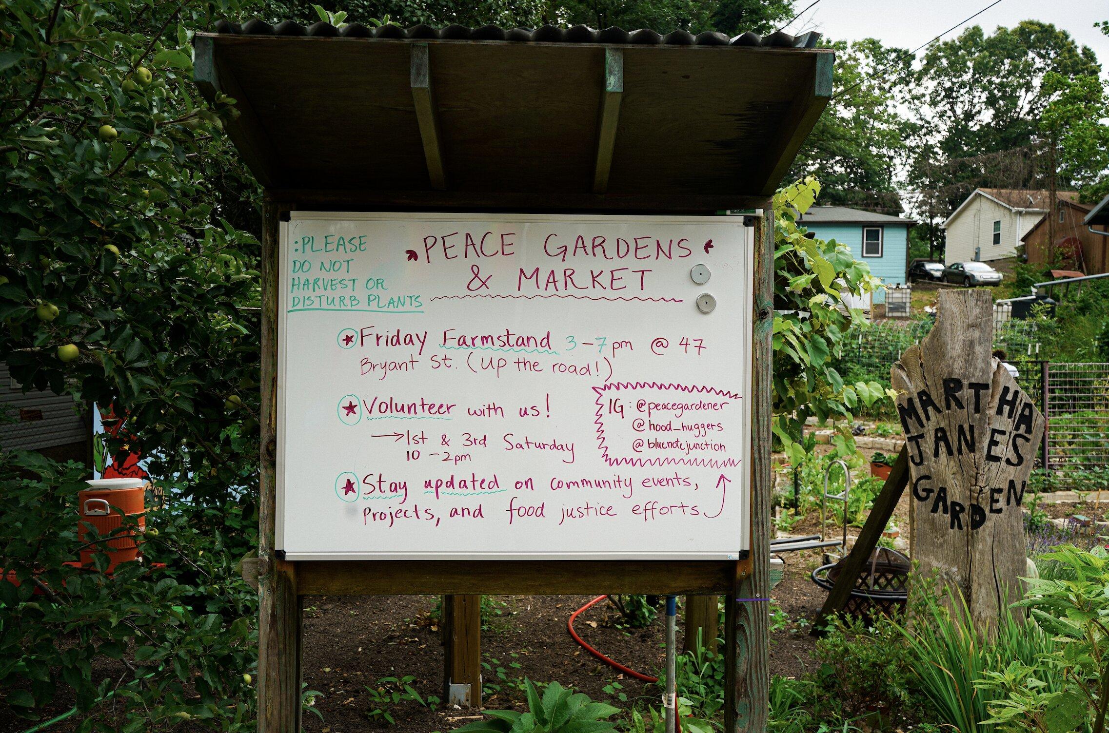 Peace Gardens & Market