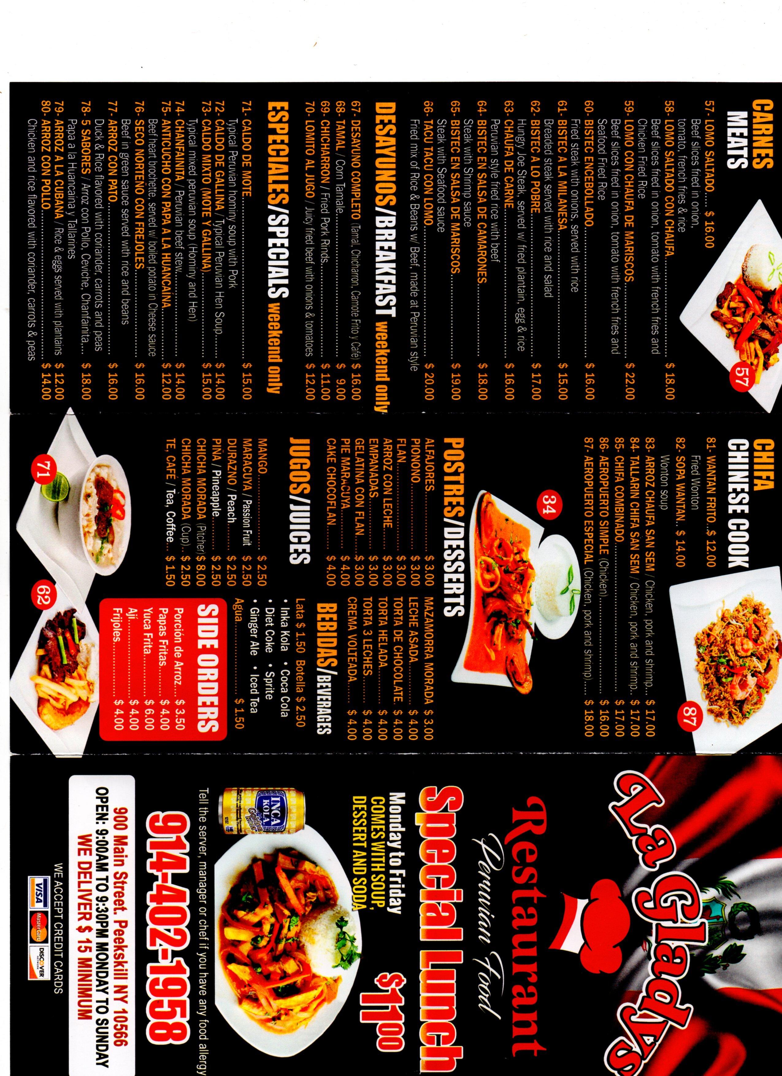 La Gladys Peruvian Food