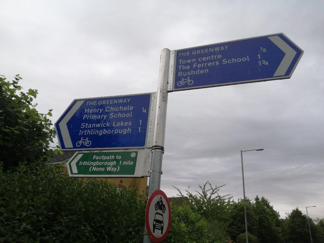 Higham Ferrers to Irthlingborough