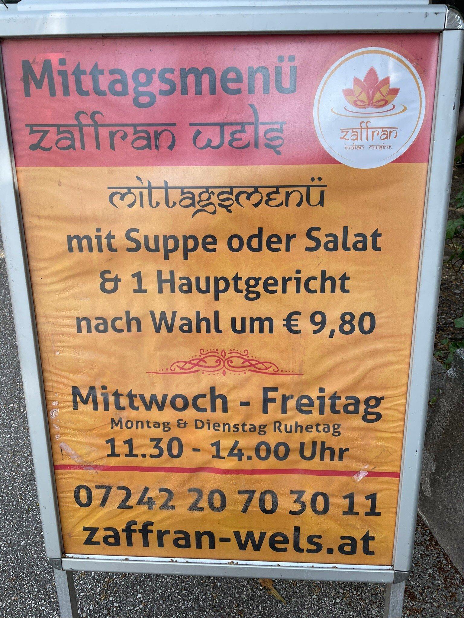 Zaffran Indian Cuisine Wels