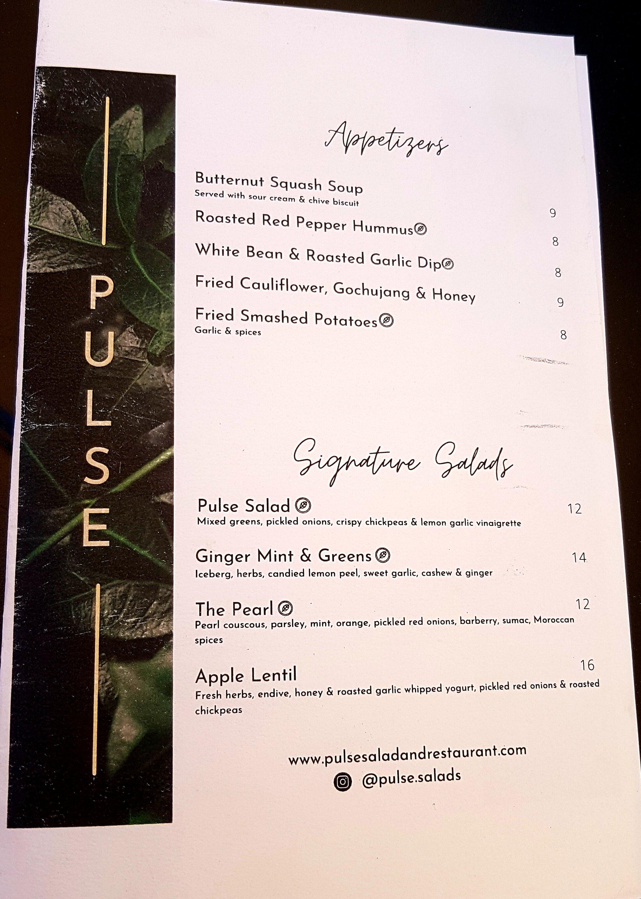 Pulse Salad And Restaurant