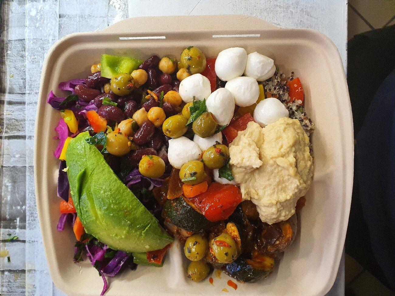 Salladsbaren Grönt & Gott I Briggen