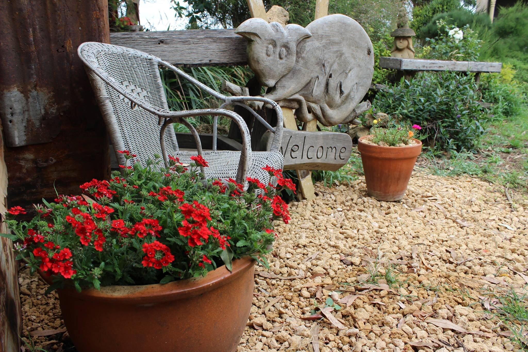 Southern Cross Cottage Veggies & Art