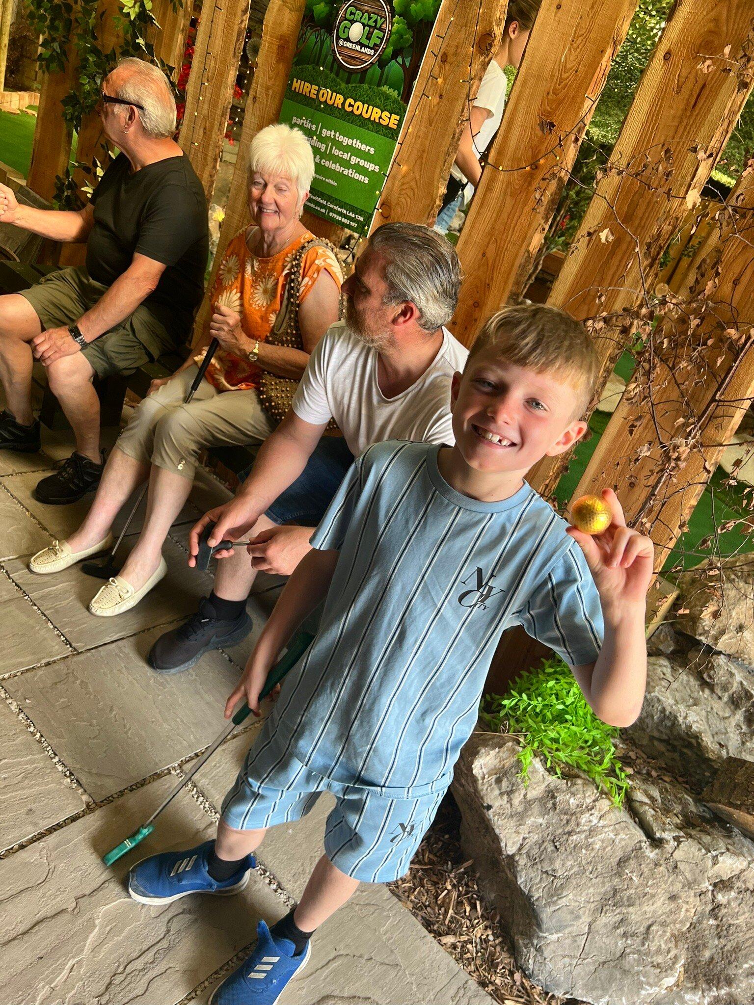 Crazy Golf @ Greenlands