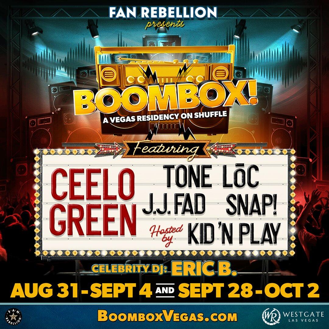 Boombox! A Vegas Residency on Shuffle