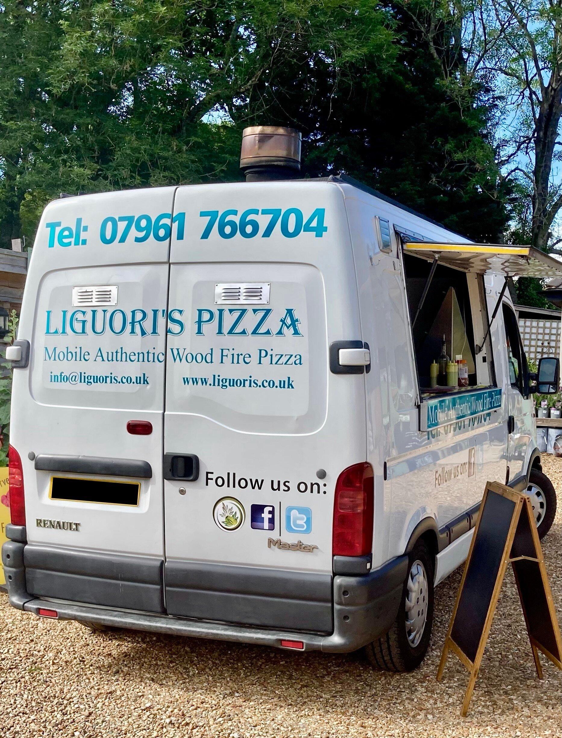 Liguori's Wood Fired Pizza Van