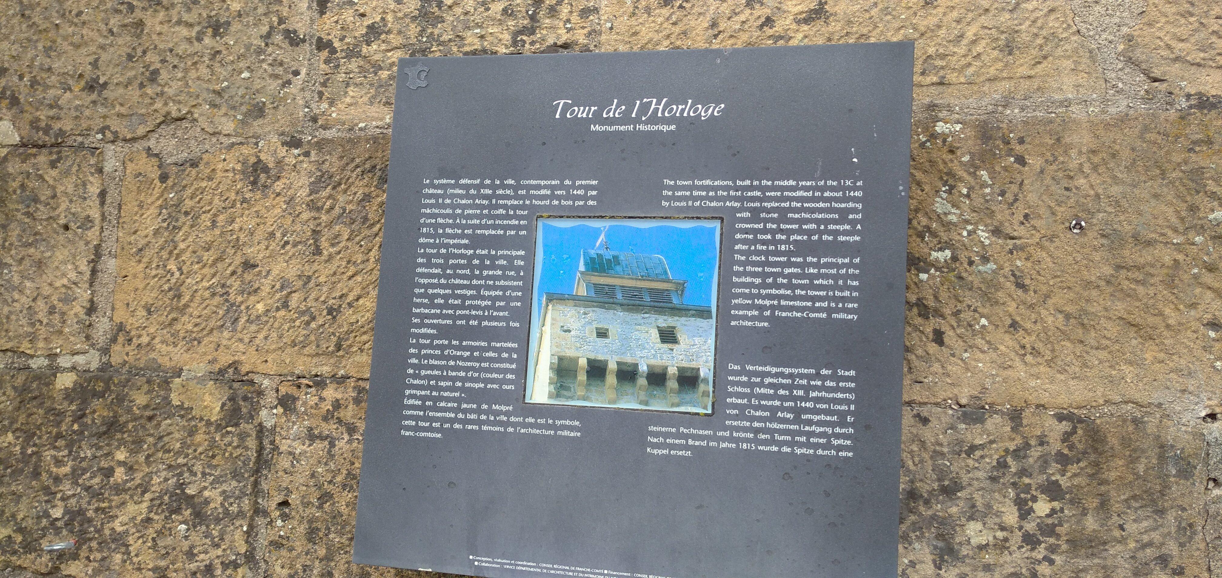 Office de tourisme de Nozeroy