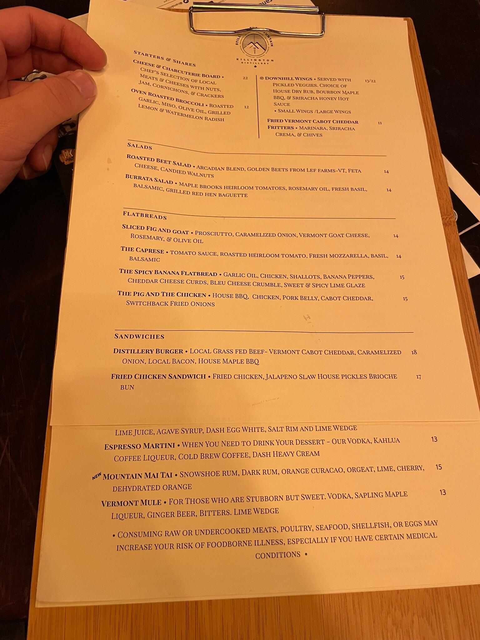 Killington Distillery