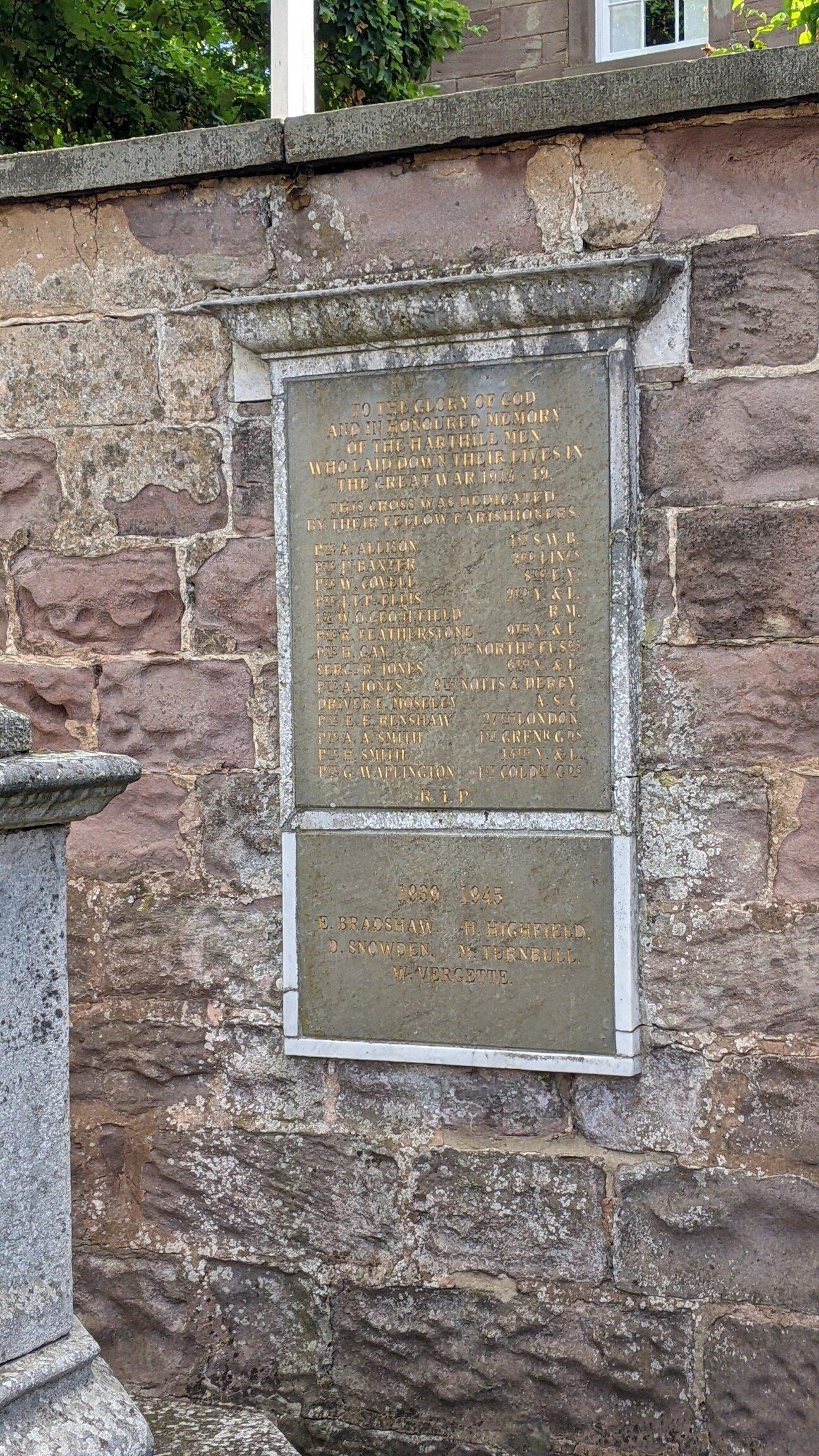 Harthill War Memorial