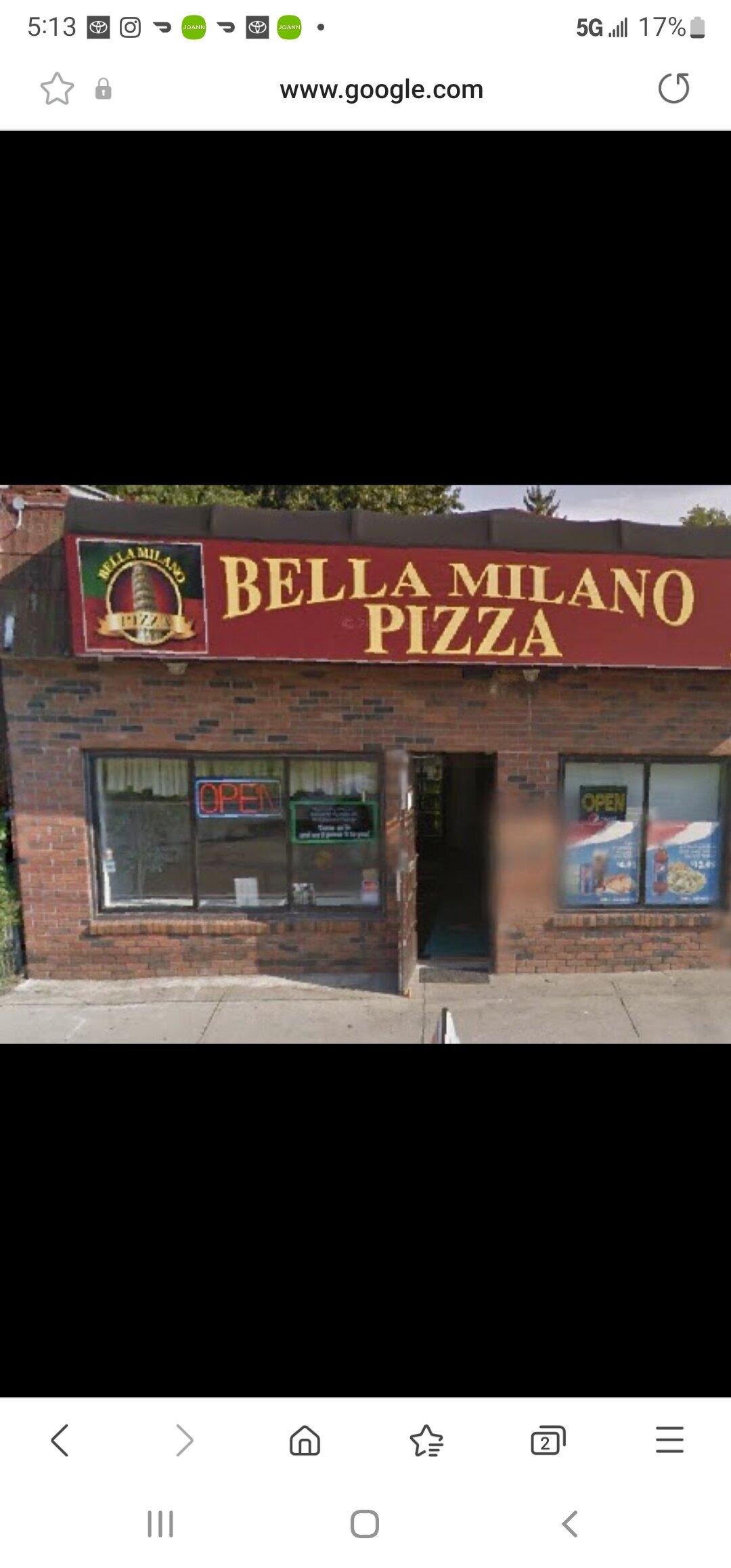 Bella Milano Pizza