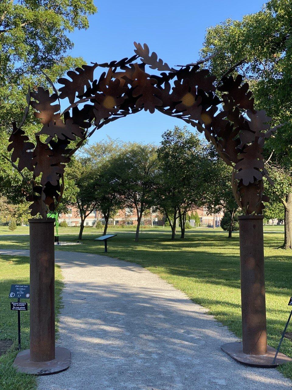 Sculpture Walk II At Woodlands Park