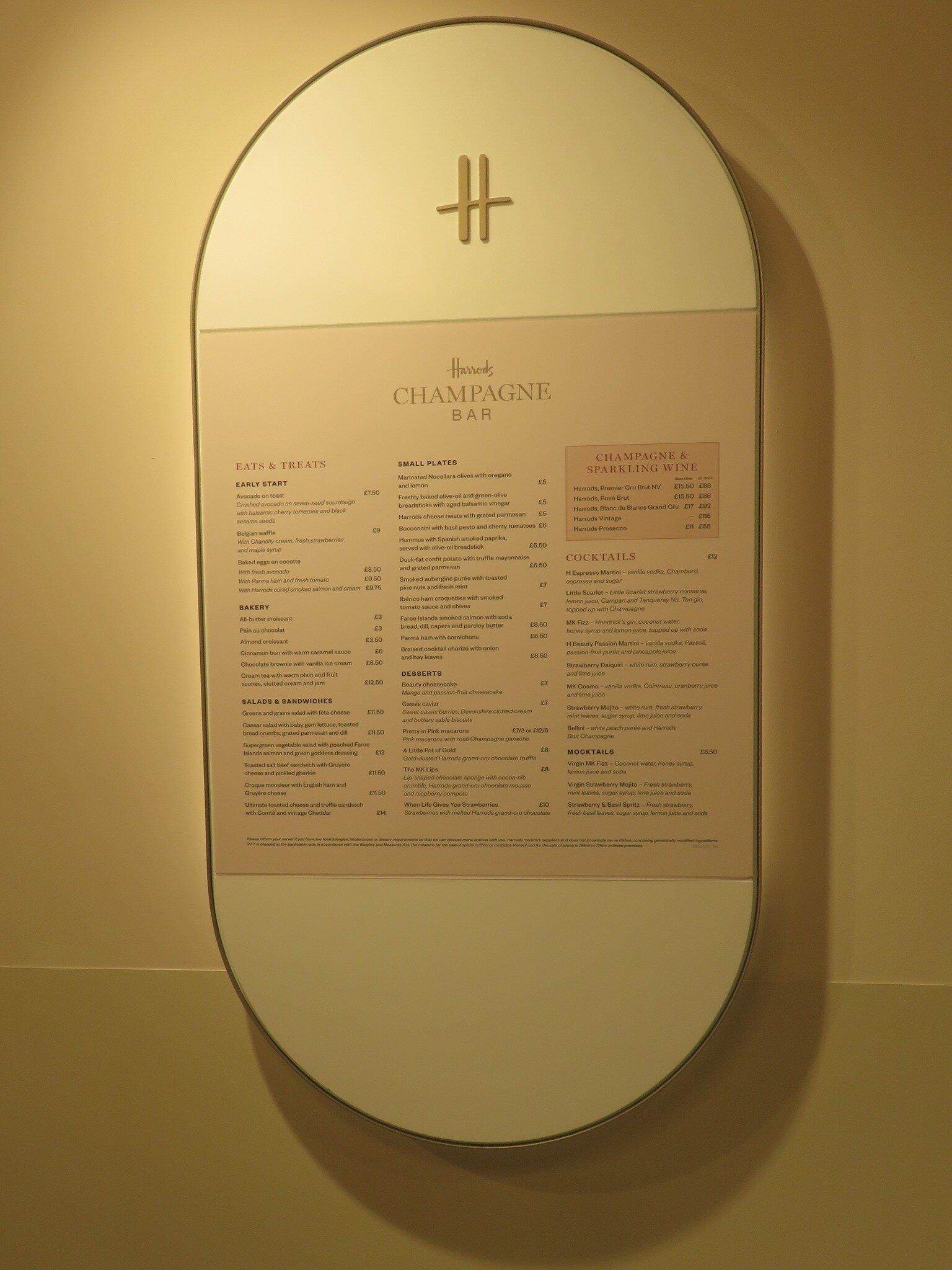 H Beauty Champagne Bar