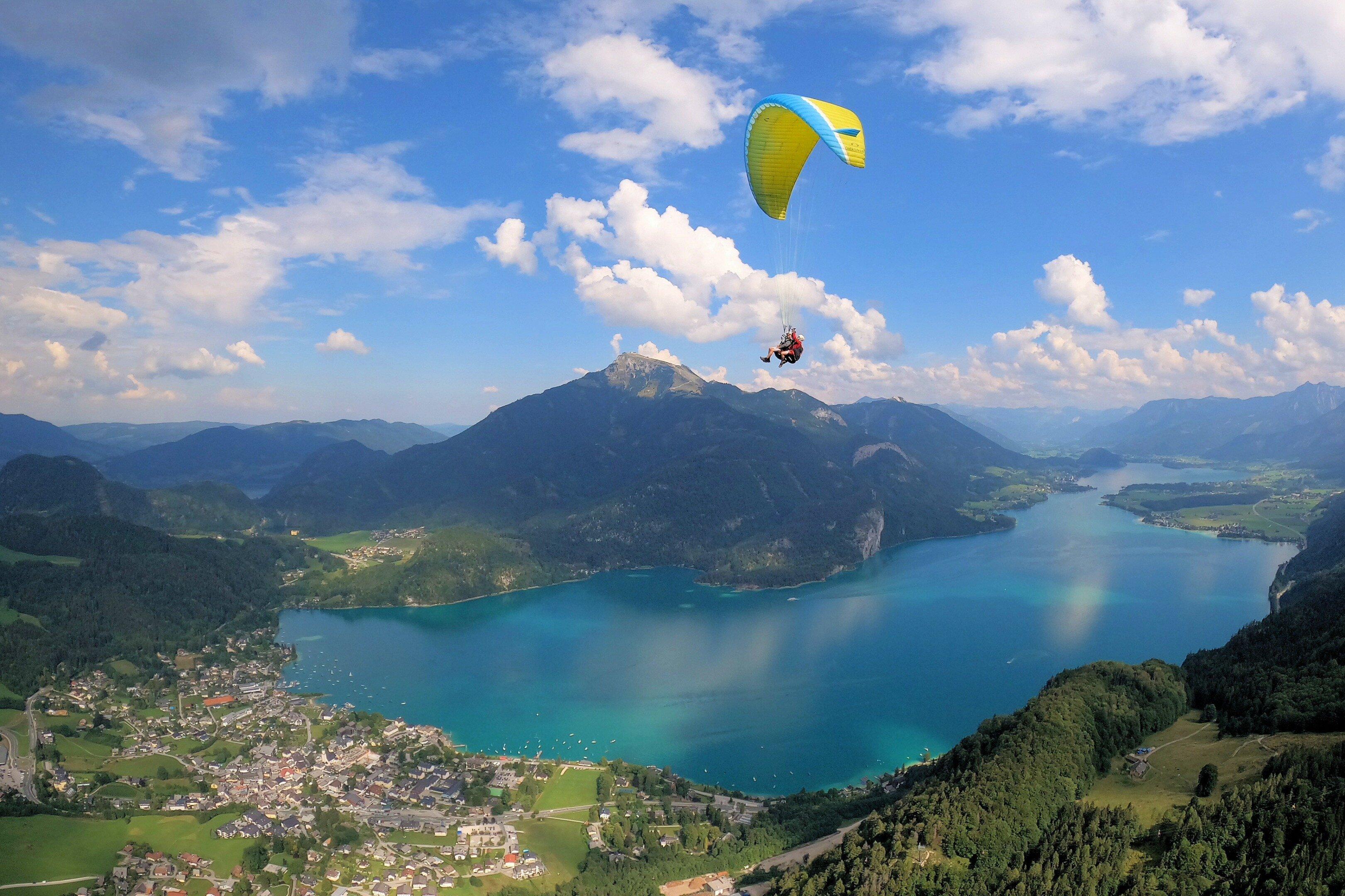 Tandemflug Salzkammergut | PeakFlyer -Karin Limbach