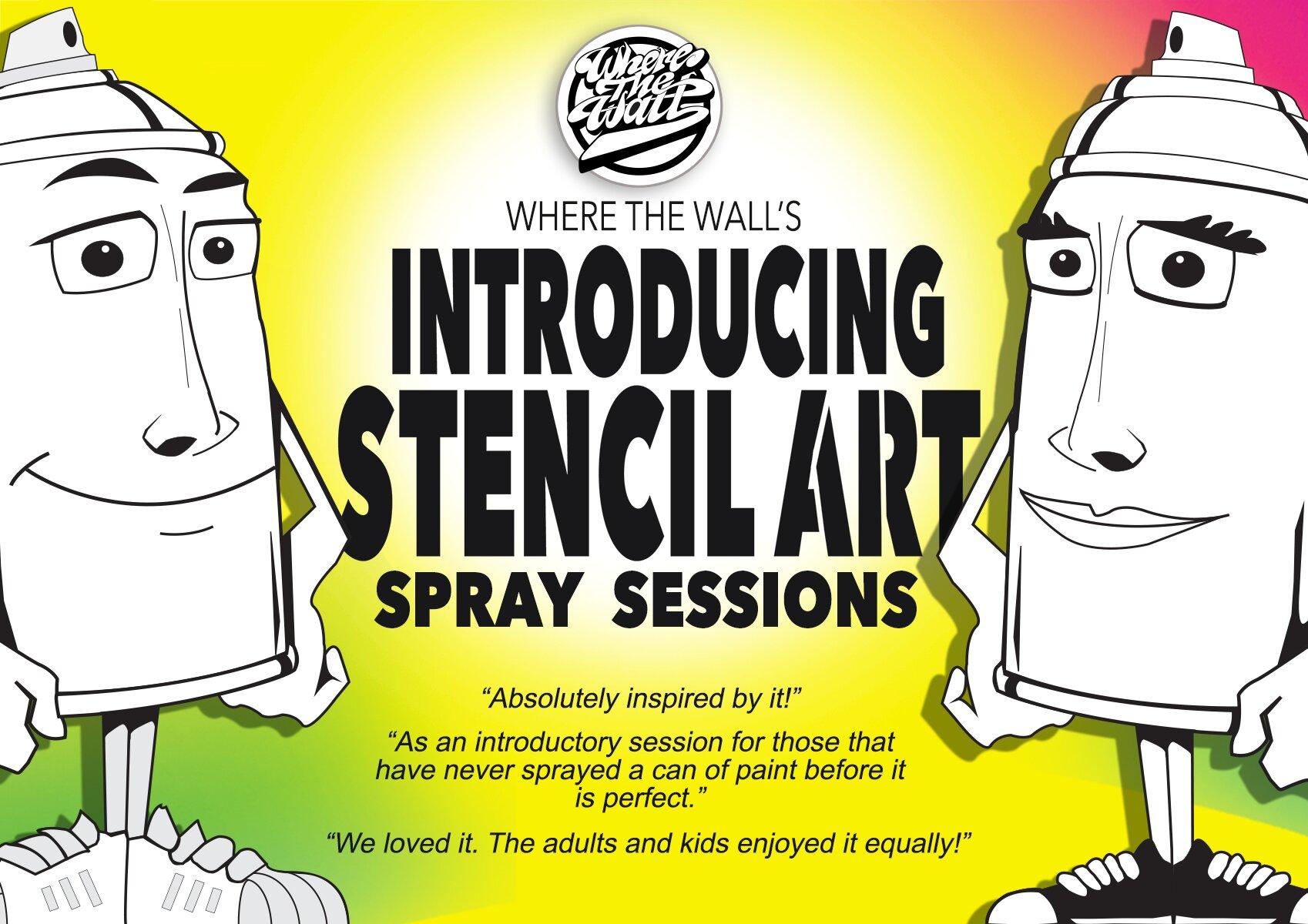 "Introducing Stencil Art" Spray Sessions - Bristol