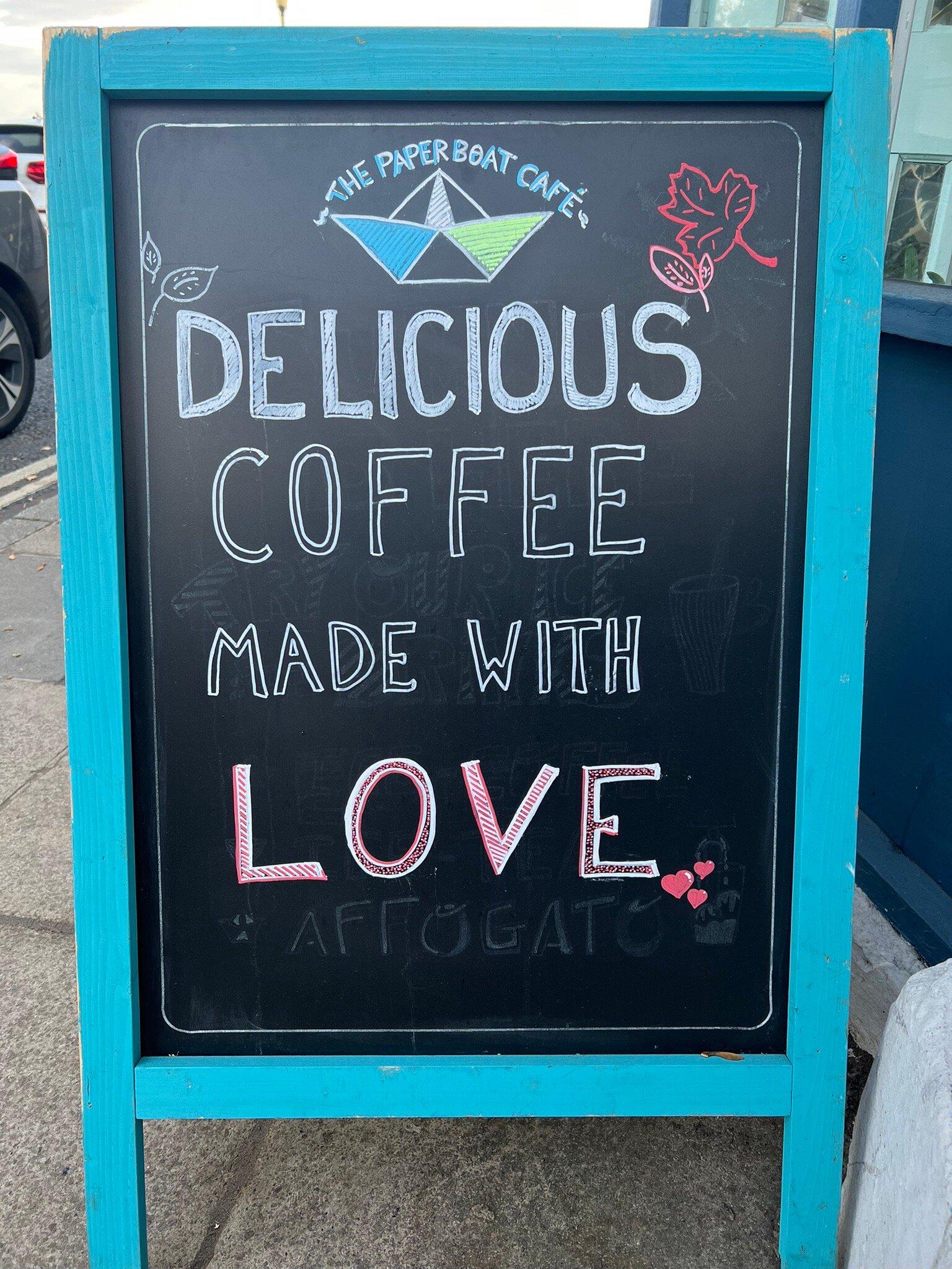 The Paper Boat Coffee Shop, Oxford