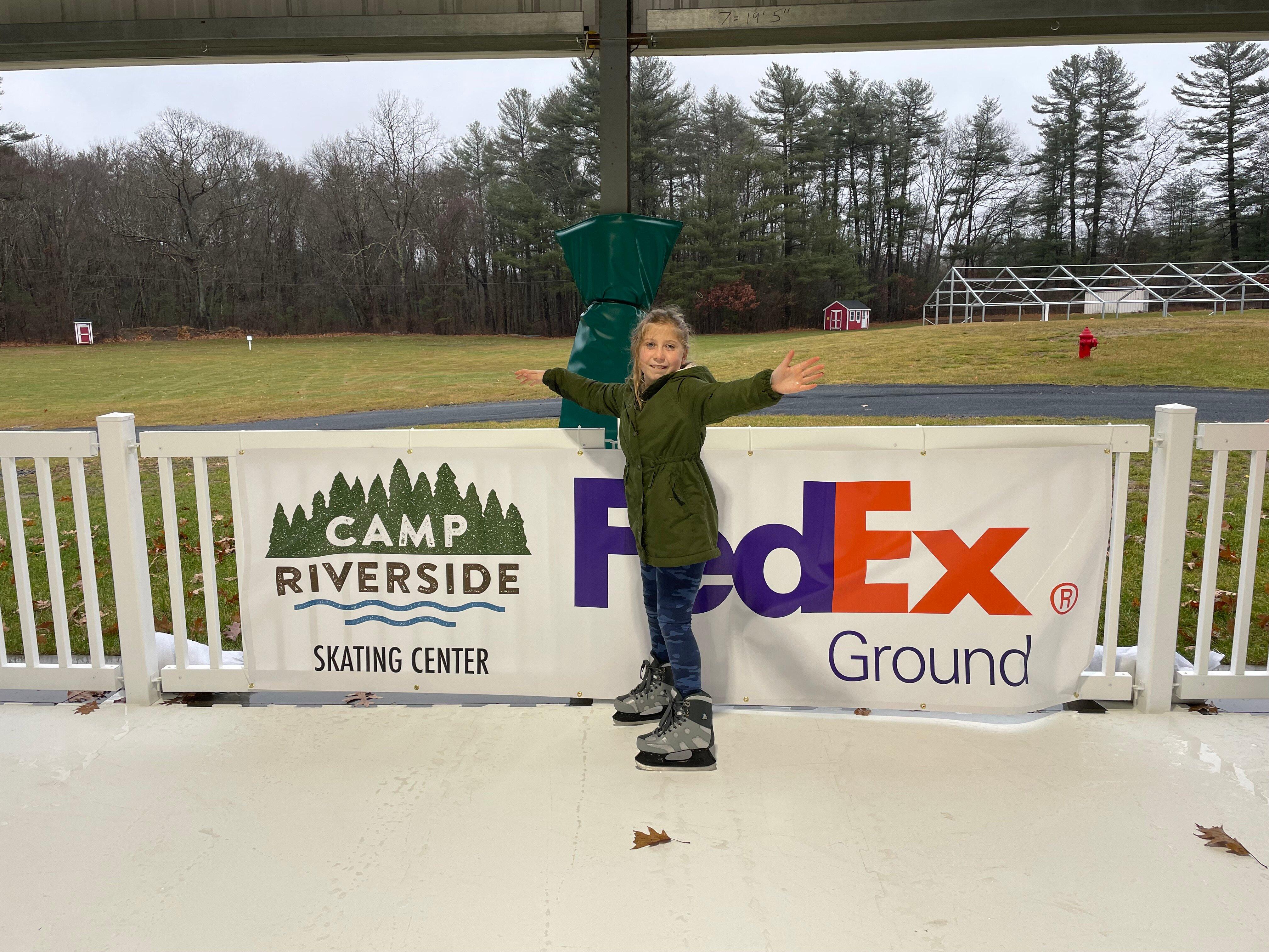 Camp Riverside Ice Skating Rink