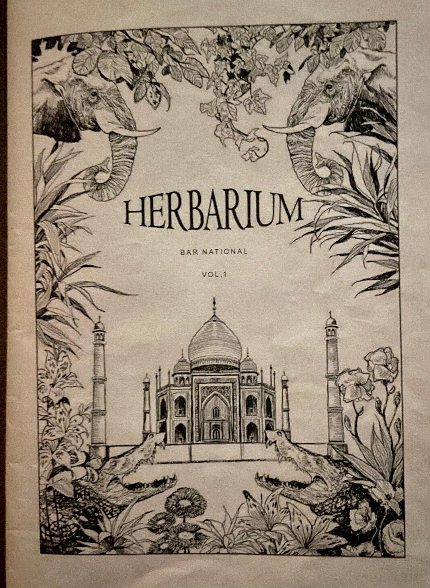 Bar à Cocktails Herbarium