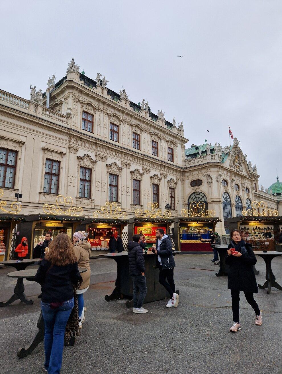 Belvedere Christmas market