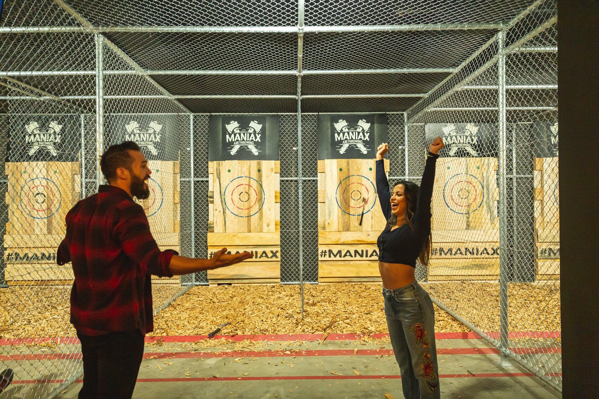 Maniax Axe Throwing - Sydney Inner West