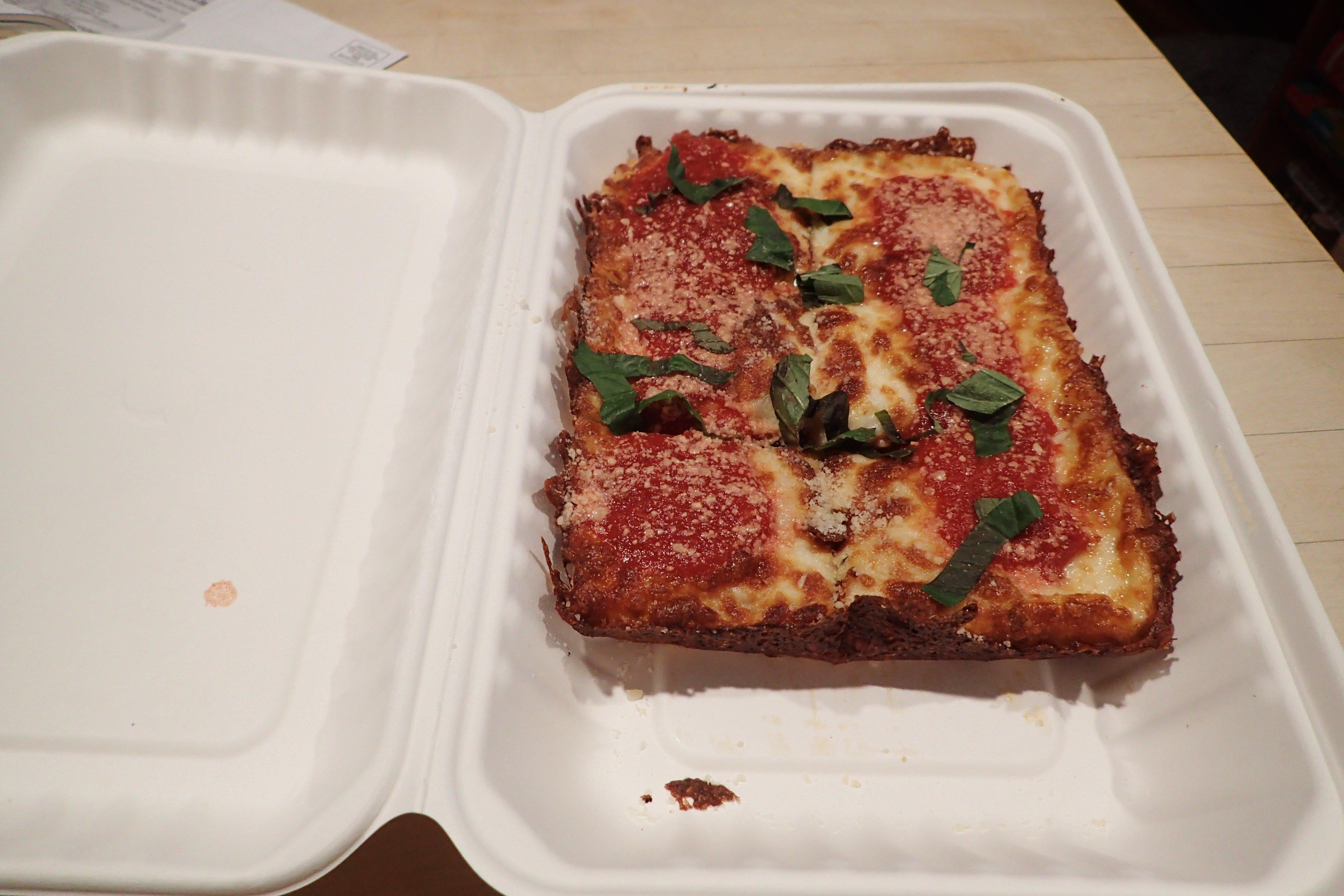 The Edge Thick Square Pizza