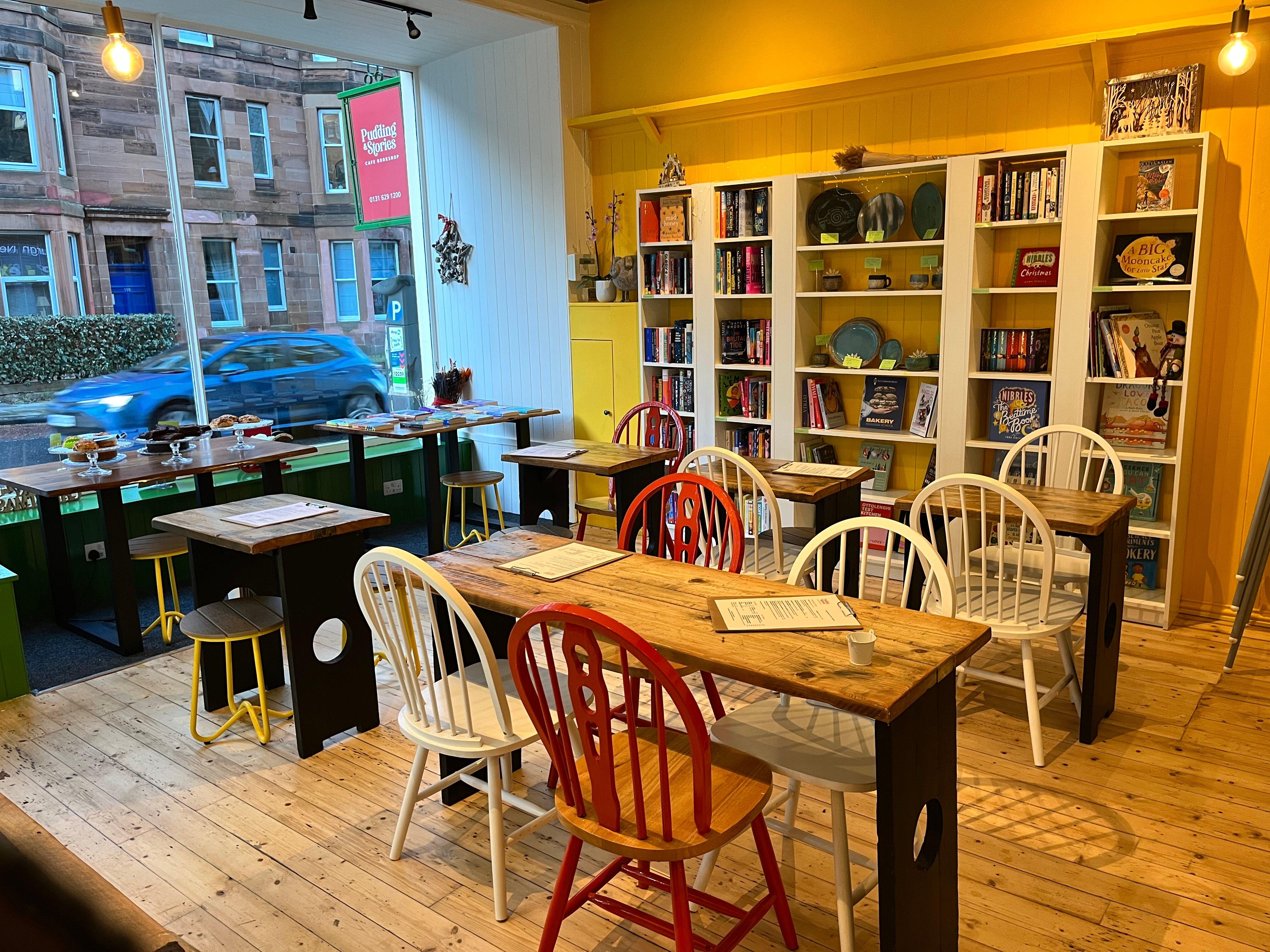 Pudding & Stories Cafe & Bookshop
