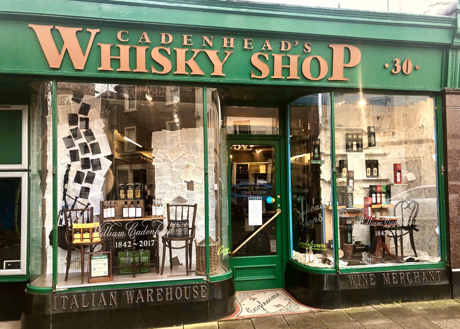Cadenhead's Whisky Shop and Tasting Room Bar Campbeltown