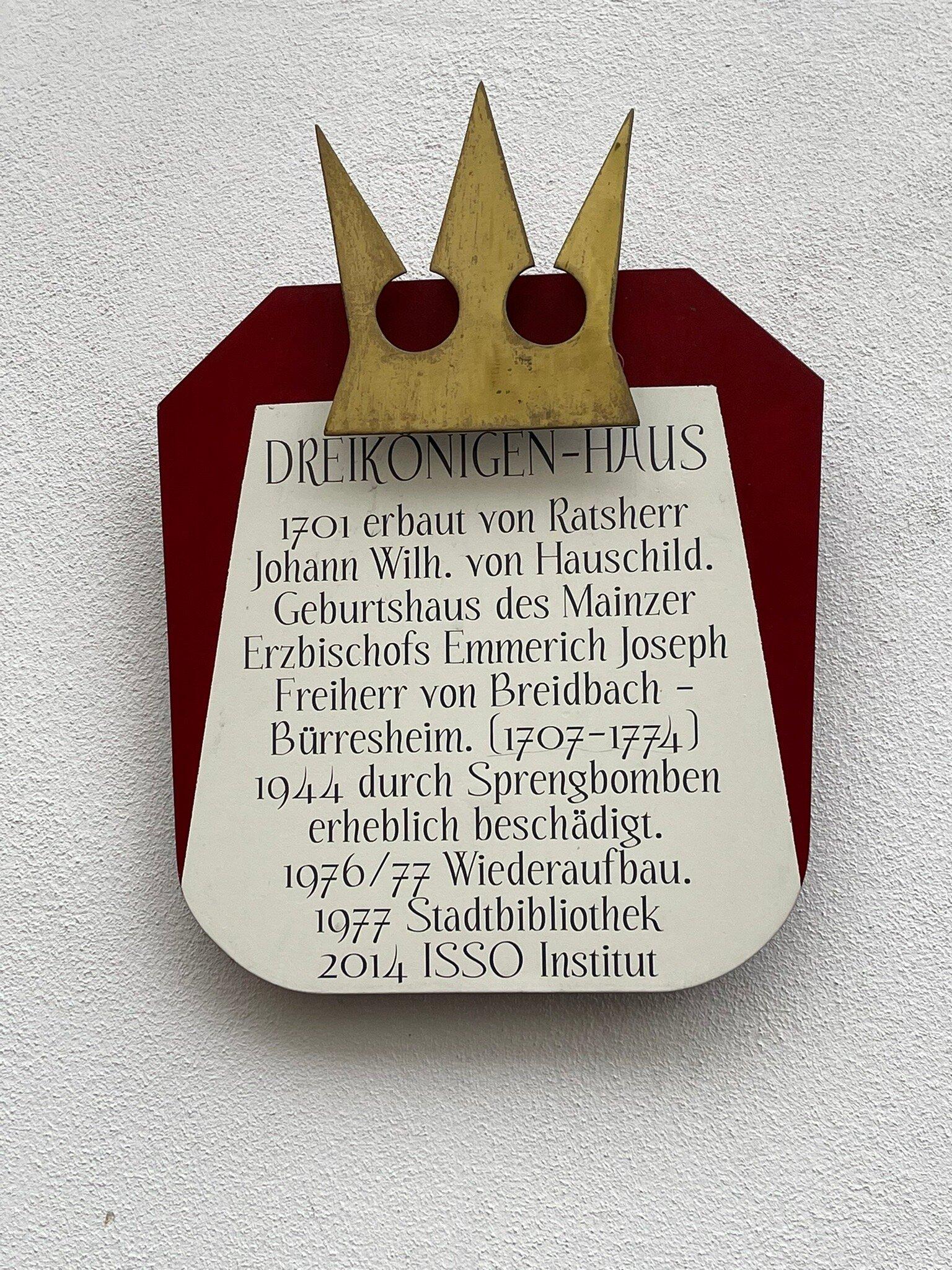 ehem. Dreikönigenhaus