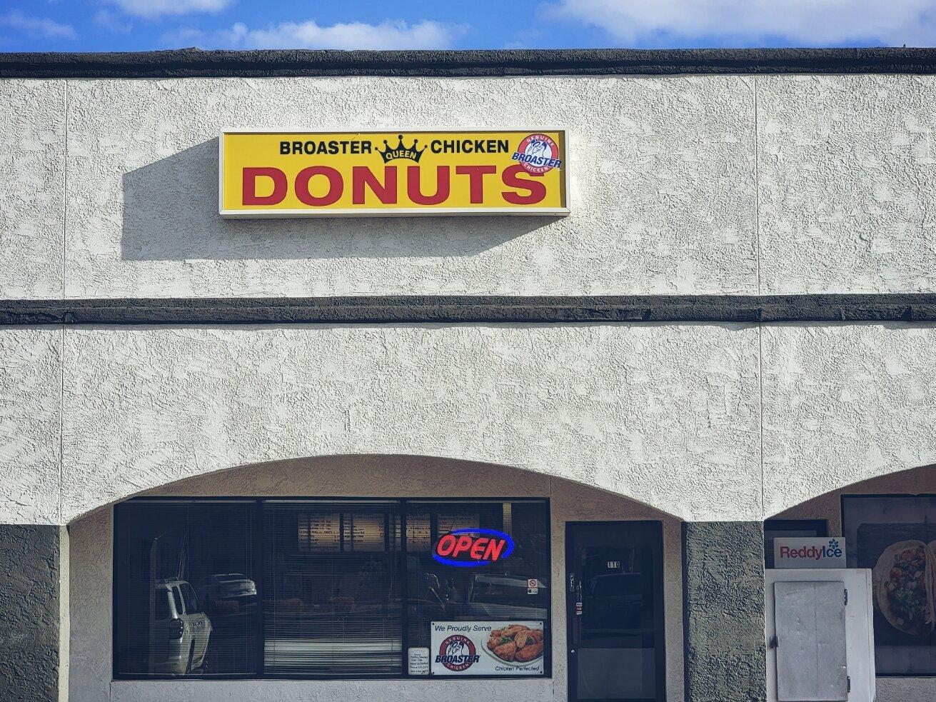 Broaster Chicken and Donuts