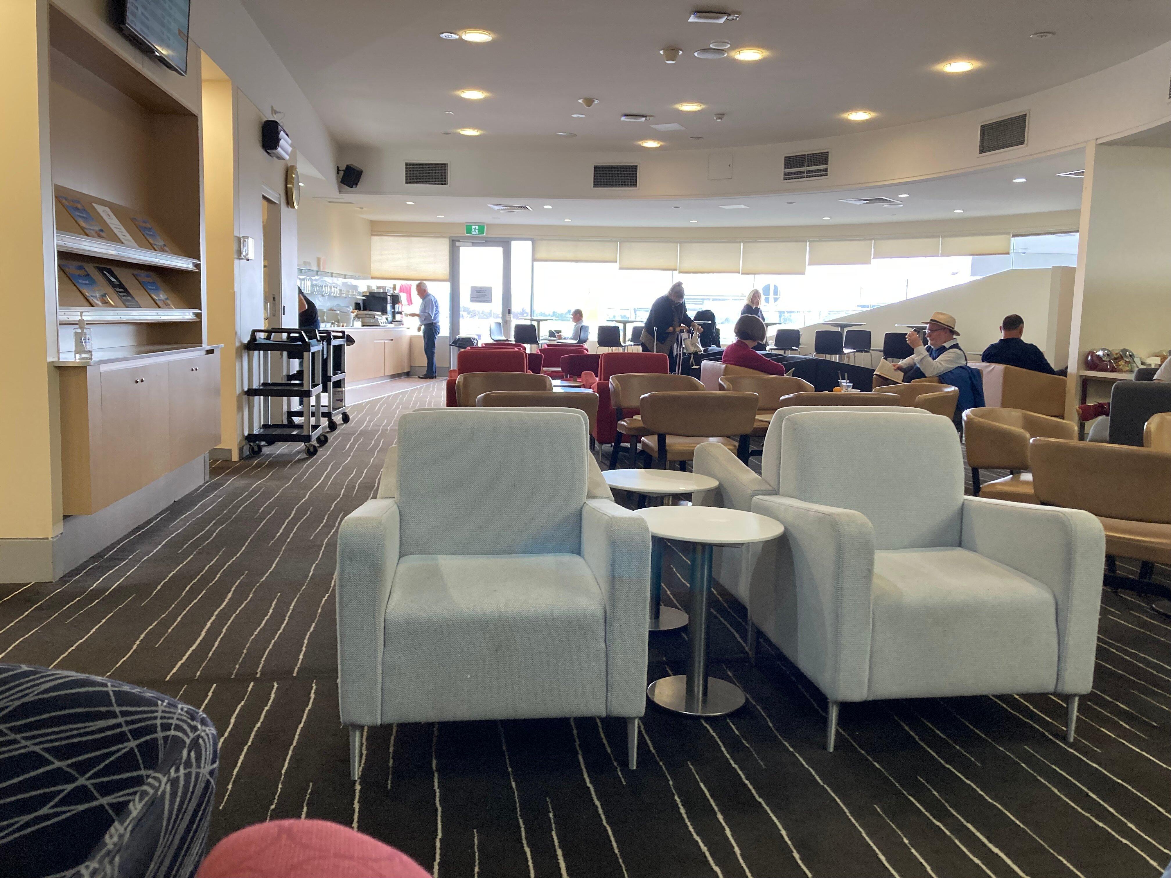 Qantas Lounge Hobart