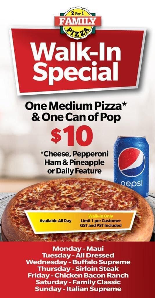 Family Pizza sherwood park