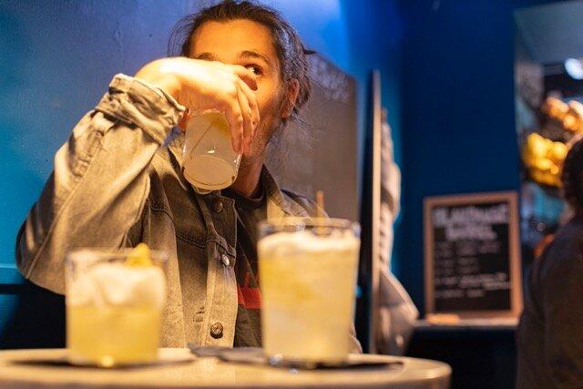 Blaupause Cocktailbar