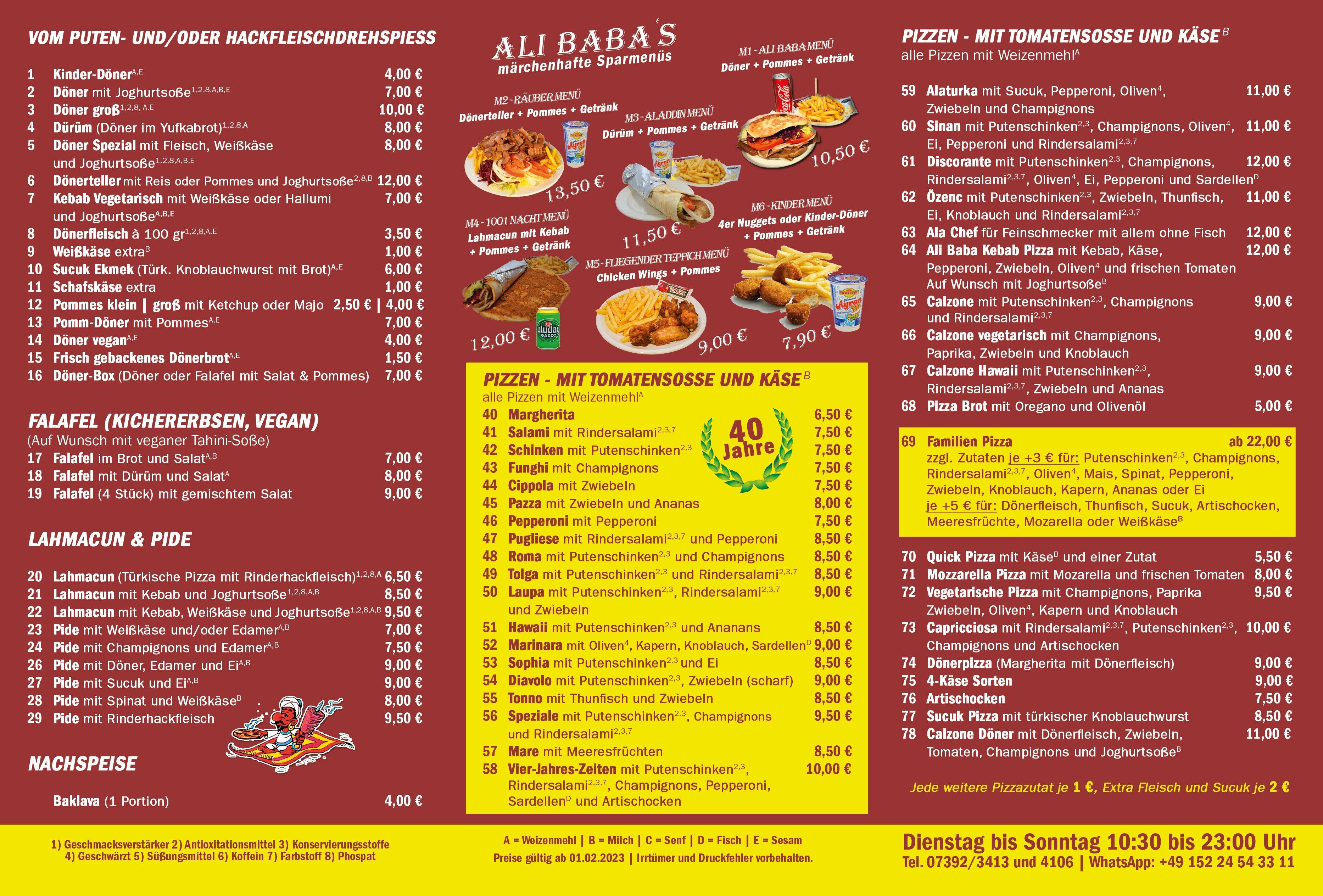 Ali Baba Kebab Pizza Bistro