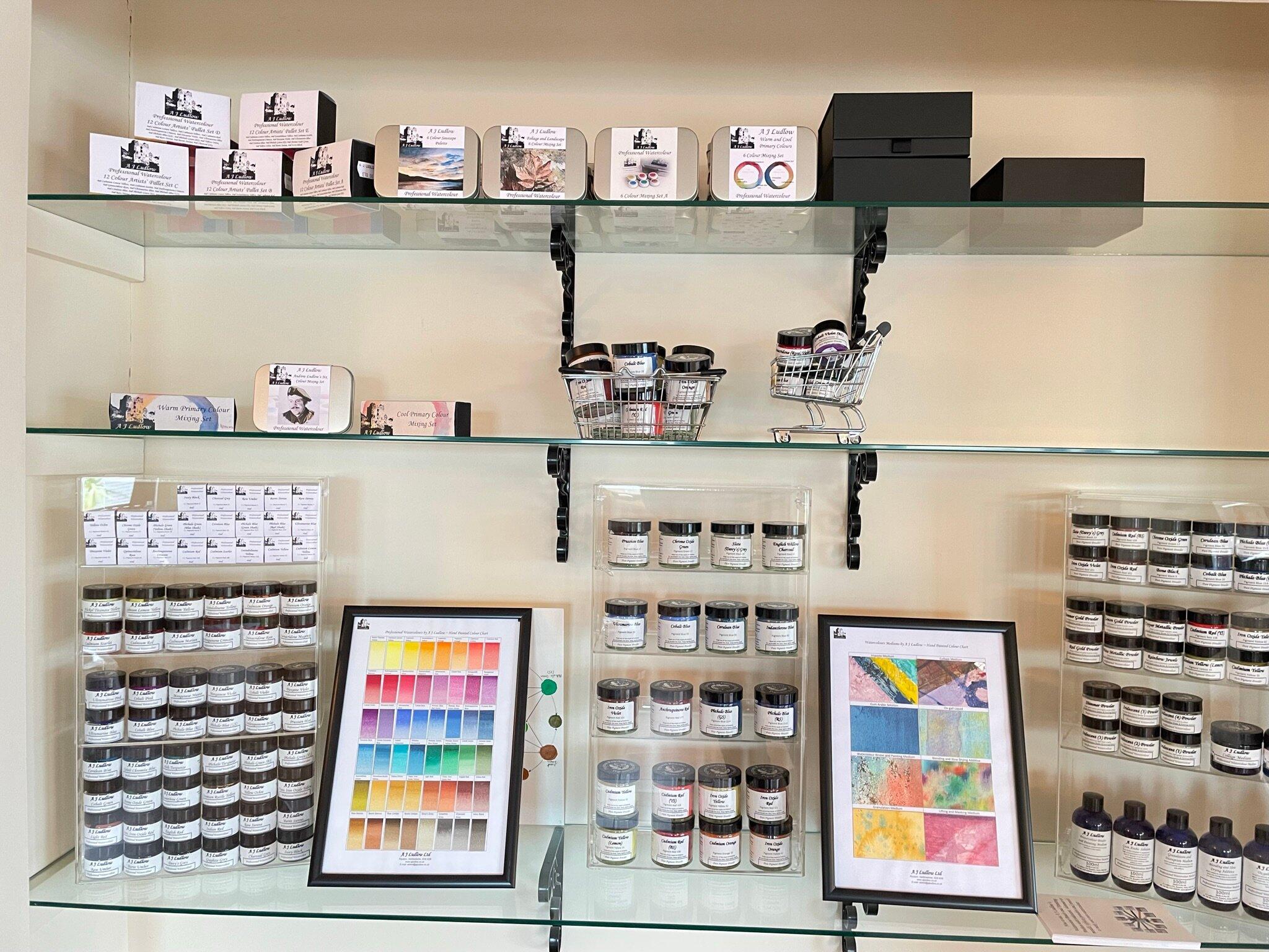 A J Ludlow Art Studio Gallery and shop