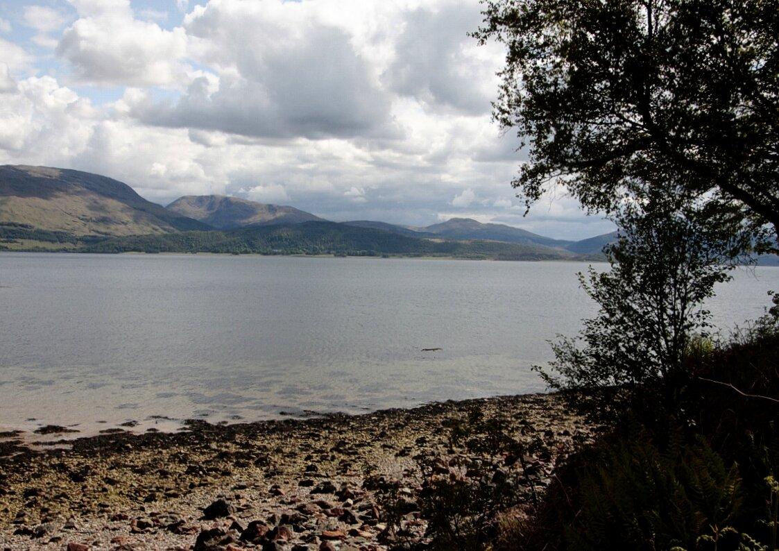Sallachan stone beach