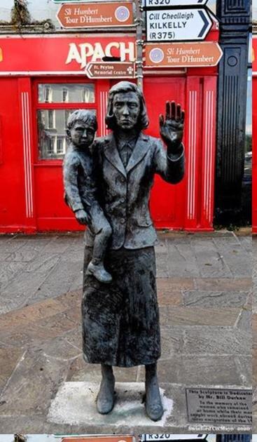 Strength Of A Woman Sculpture In Swinford, County Mayo, Ireland
