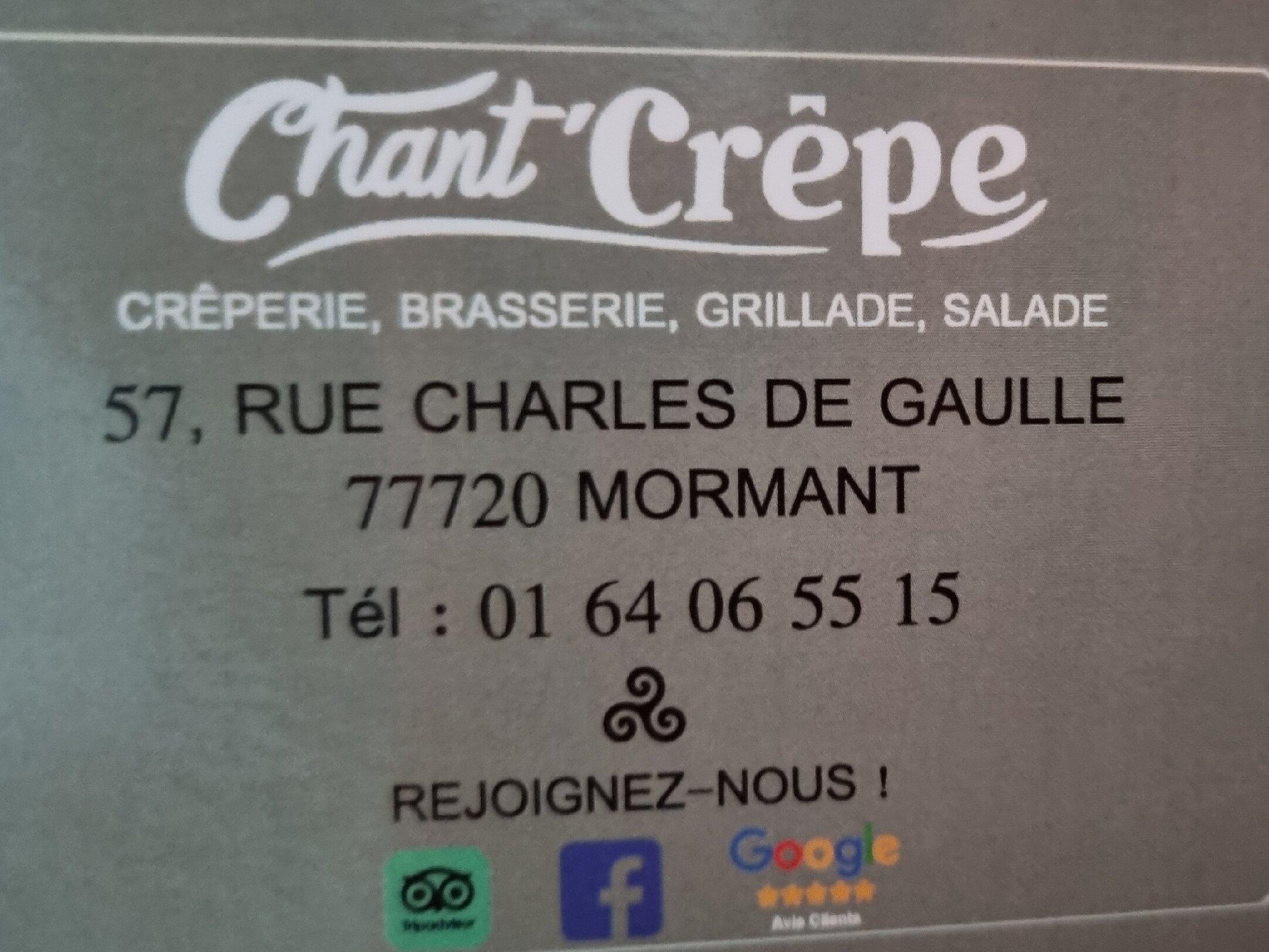Chant' crêpe