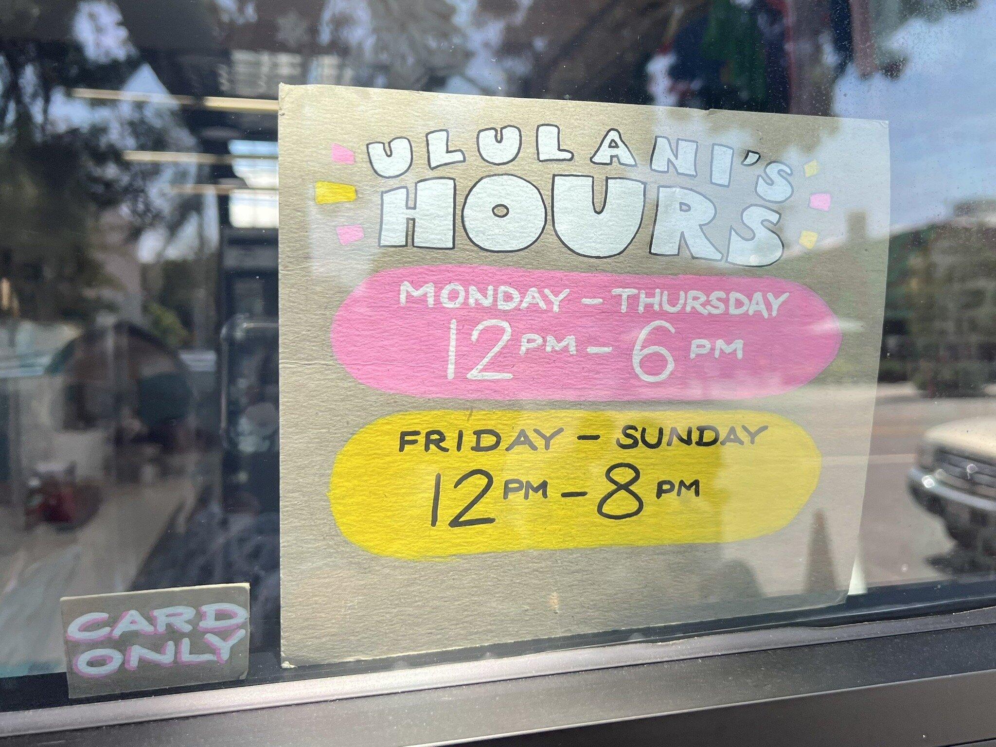 Ululani's Hawaiian Shave Ice